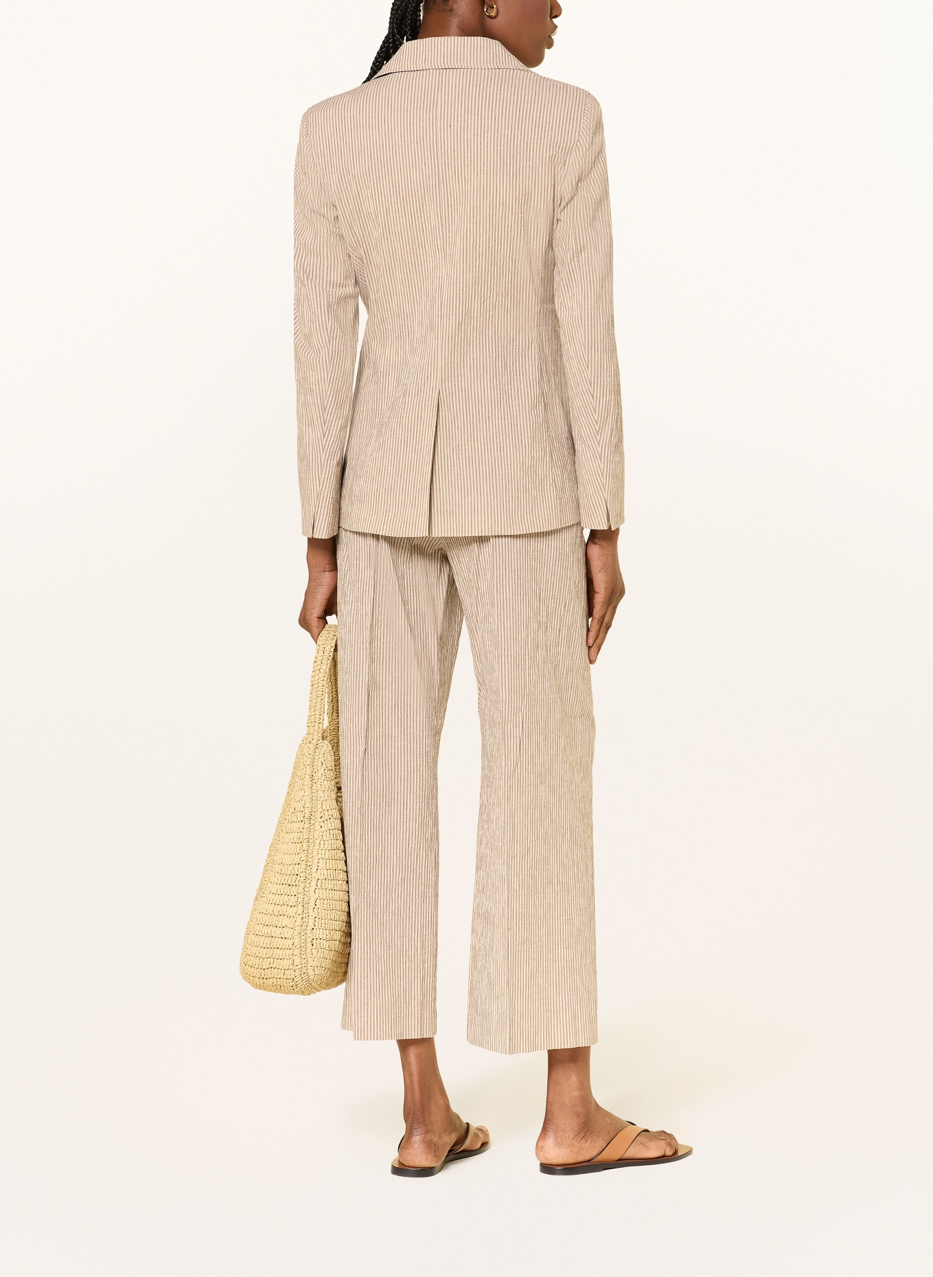 WEEKEND Max Mara 7/8-Hose MARINA: BEIGE / BRAUN