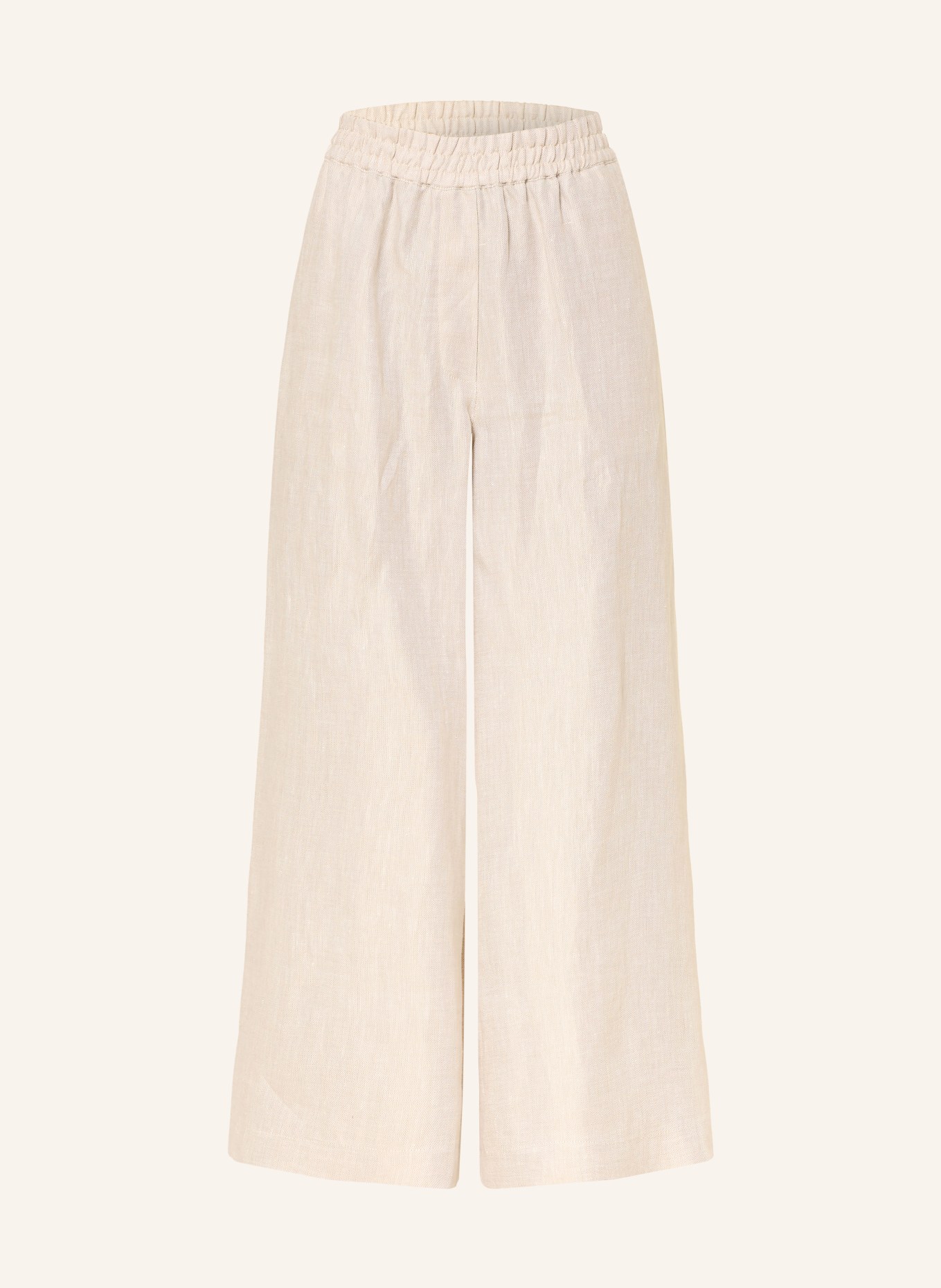 WEEKEND Max Mara 7/8-Hose FELINO aus Leinen: BEIGE
