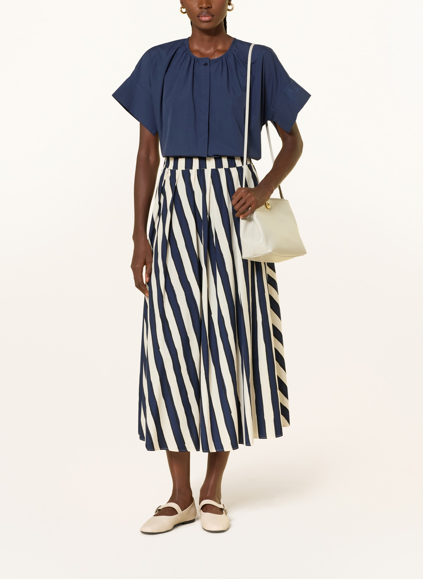 WEEKEND Max Mara EDUCATA Blouse: DARK BLUE