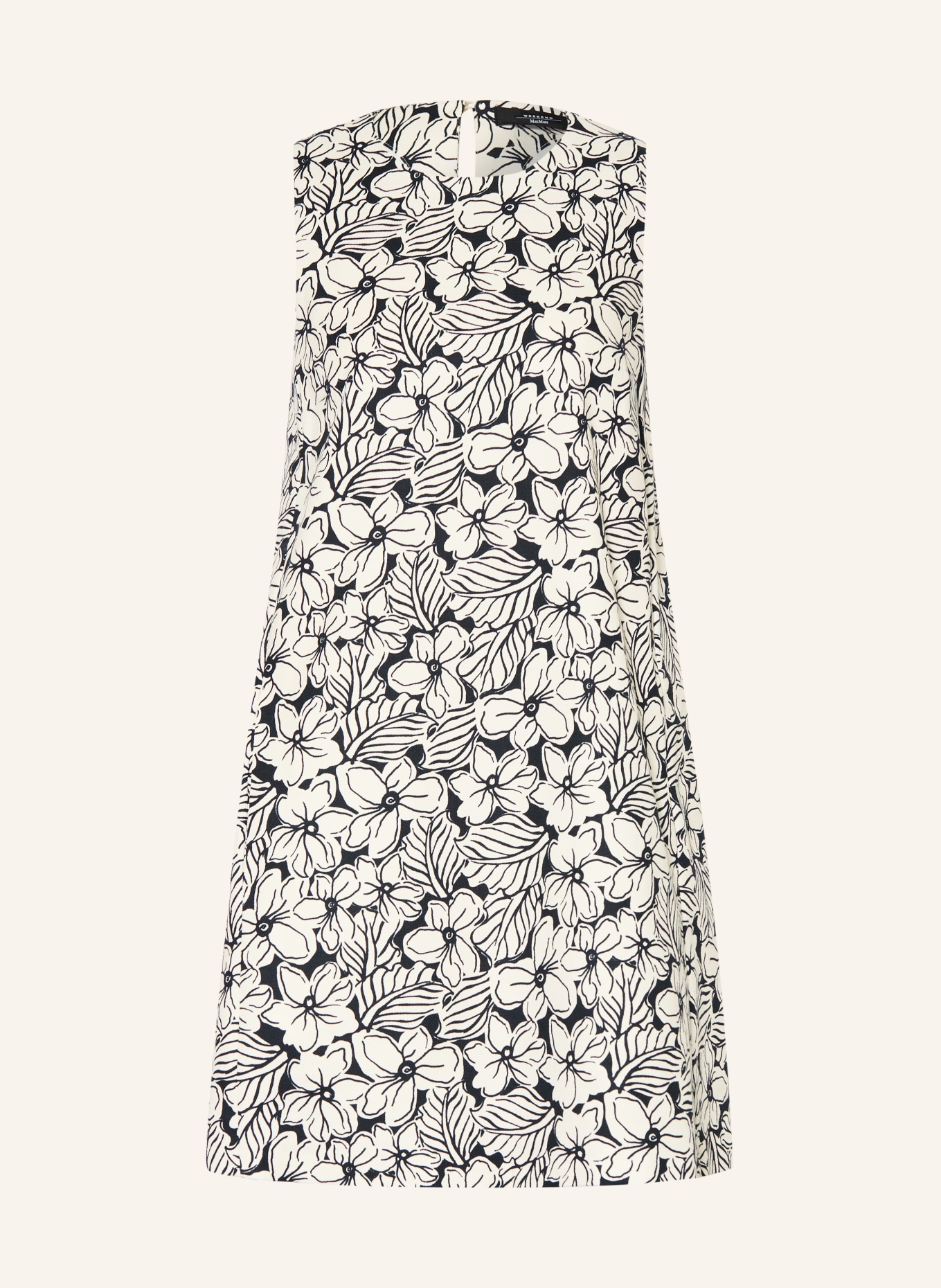 WEEKEND Max Mara Sukienka GIALLO: KREMOWY / CZARNY