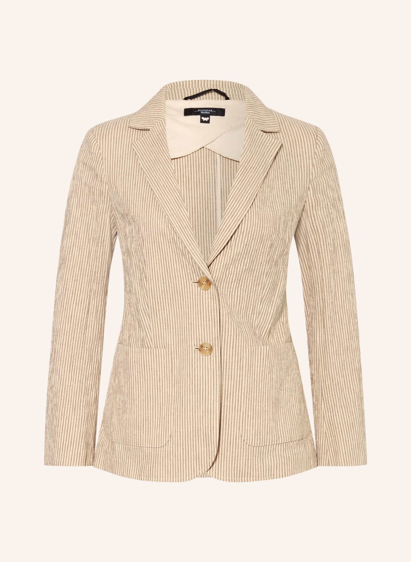 WEEKEND Max Mara Blazer ALETTA: BEIGE / MARRON