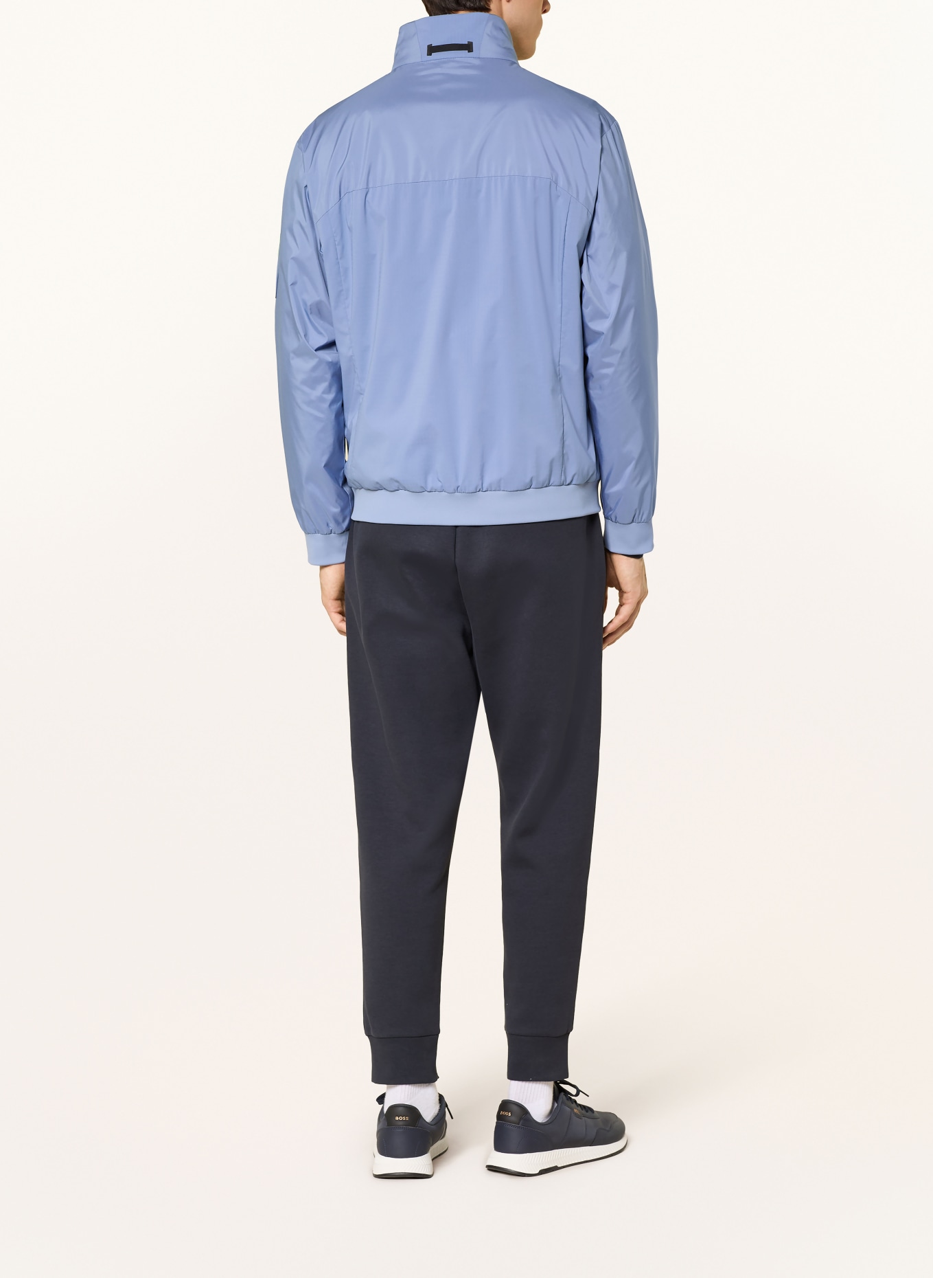 BOSS Funktionsjacke FUSELITE: HELLBLAU