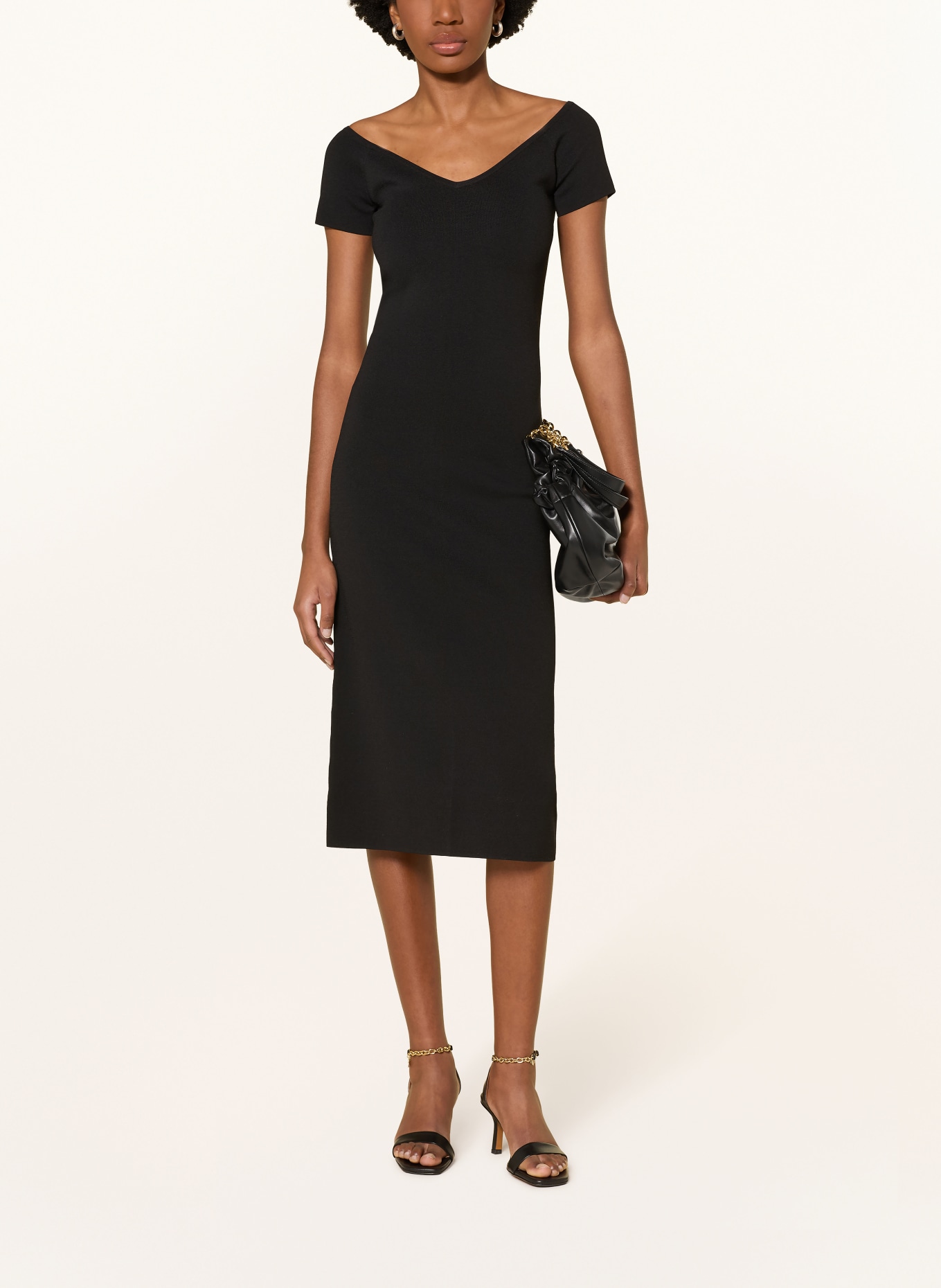 Max Mara STUDIO Strickkleid CABINA: SCHWARZ