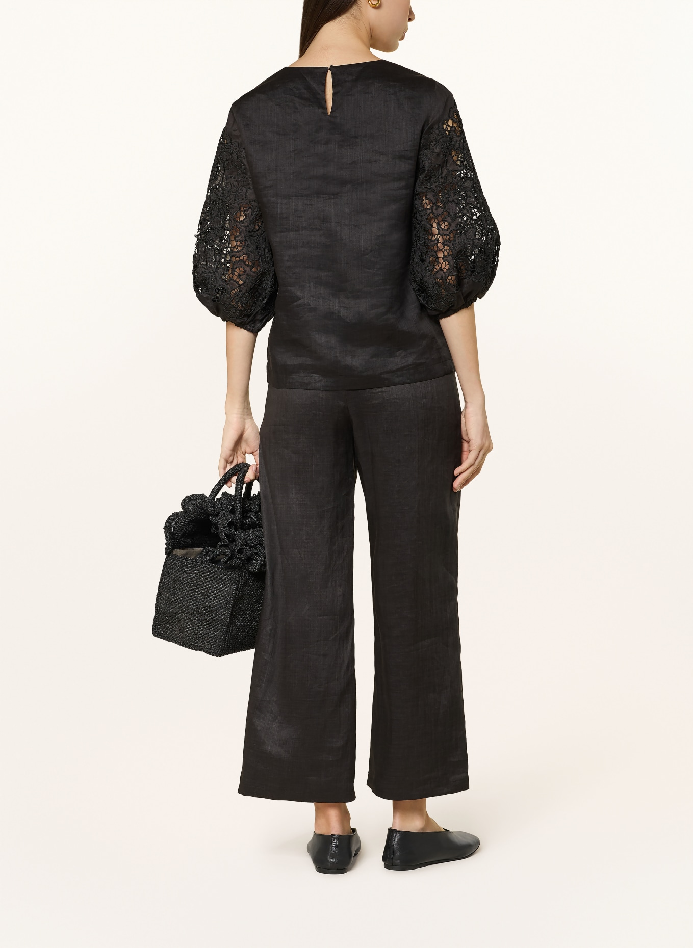 Max Mara STUDIO Spódnico-spodnie TARTUFO: CZARNY