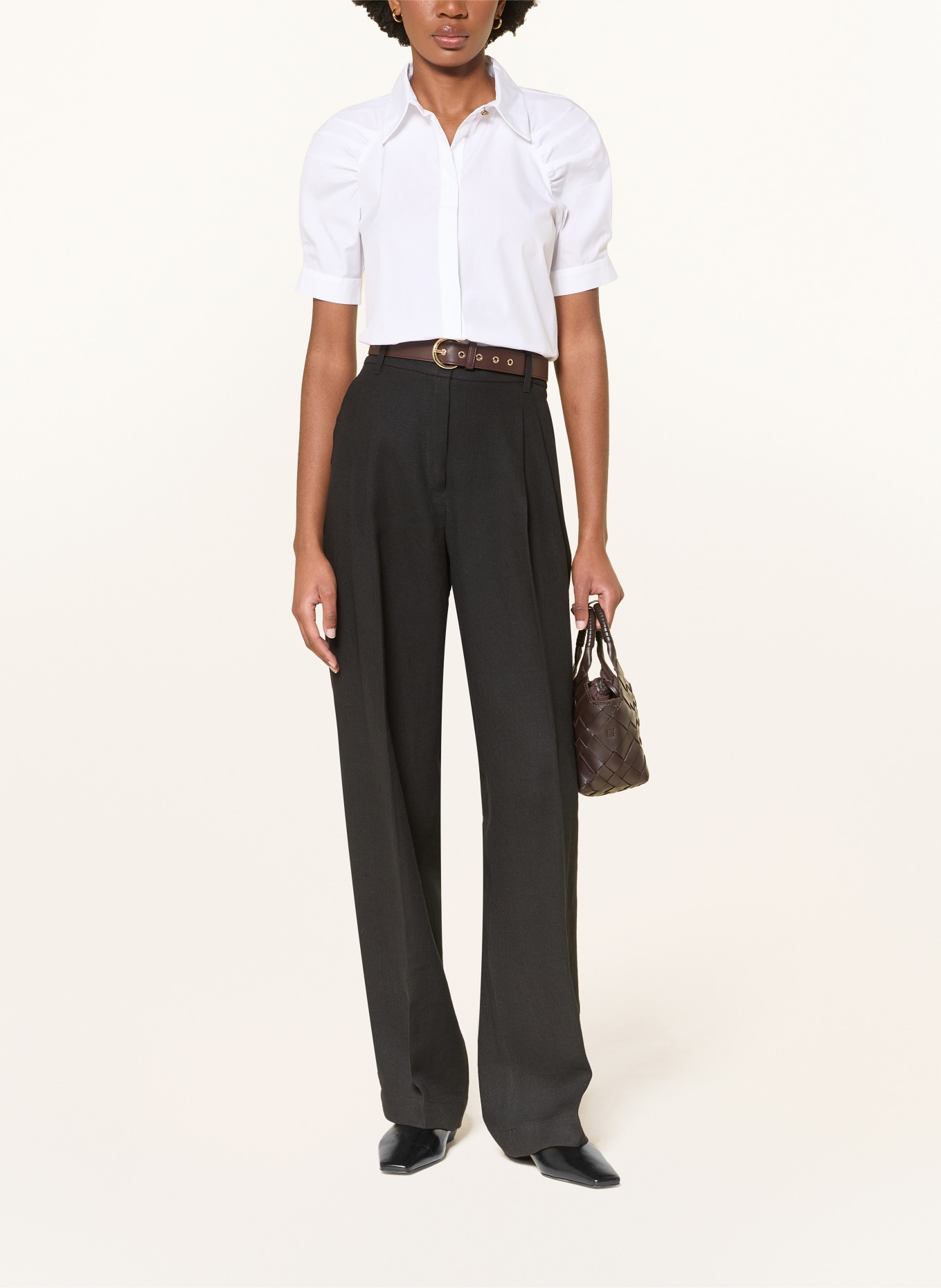 Max Mara STUDIO Hemdbluse AMORE: WEISS