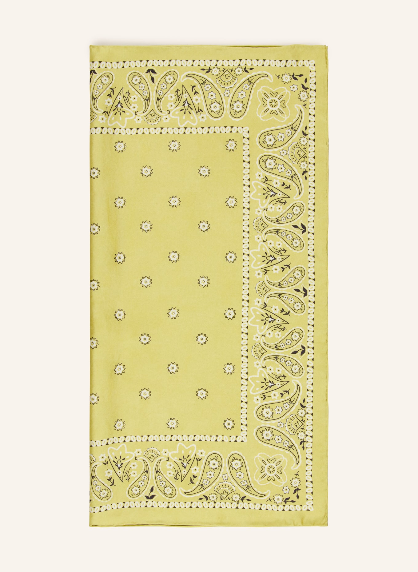 WEEKEND Max Mara Jedwabna chustka PENTOLA: JASNOZIELONY