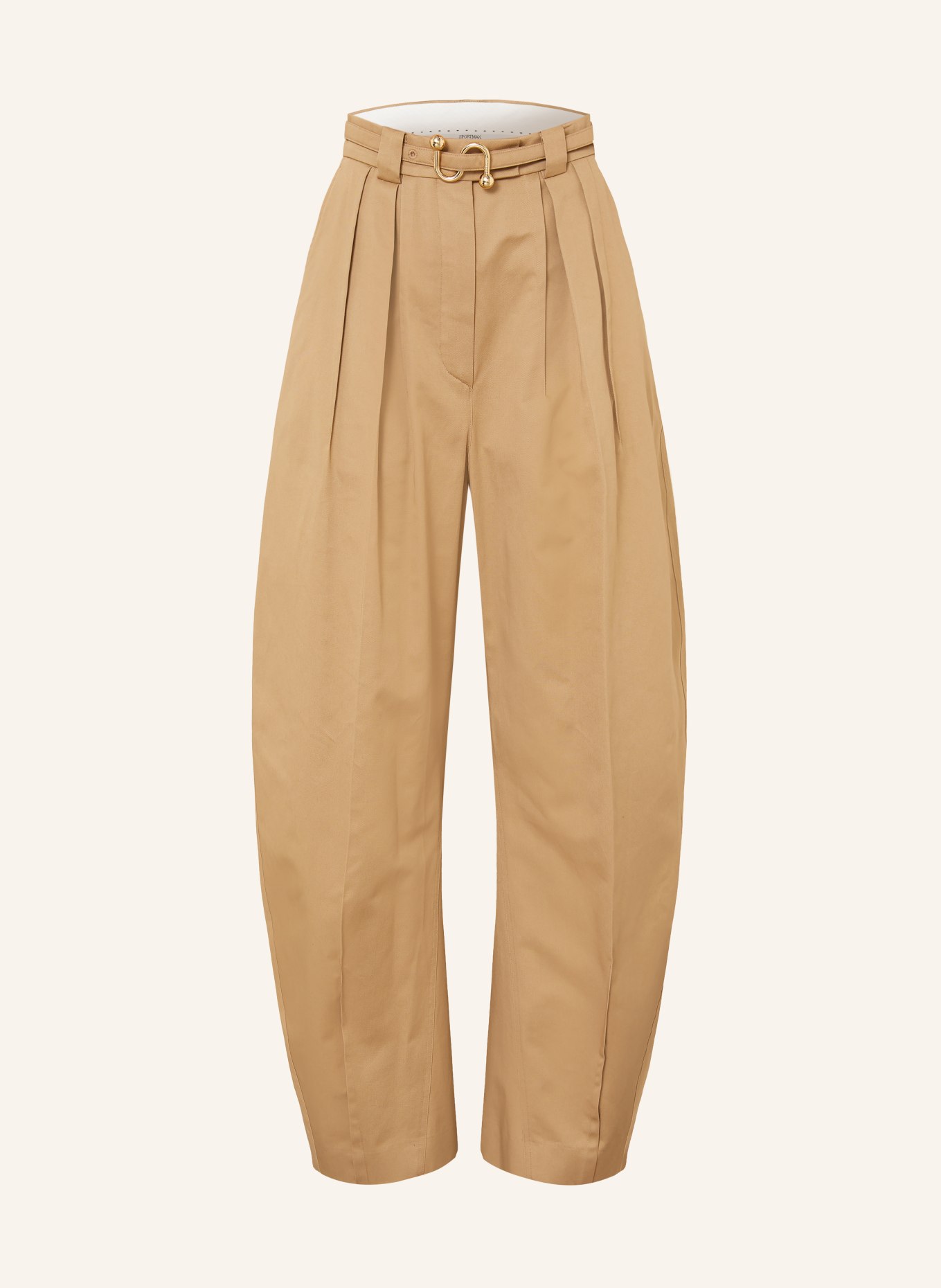 SPORTMAX Barrel-jeans IDONEO: 002 BISCUIT