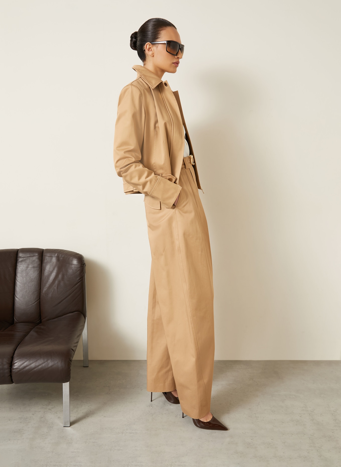 SPORTMAX Barrel-jeans IDONEO: 002 BISCUIT