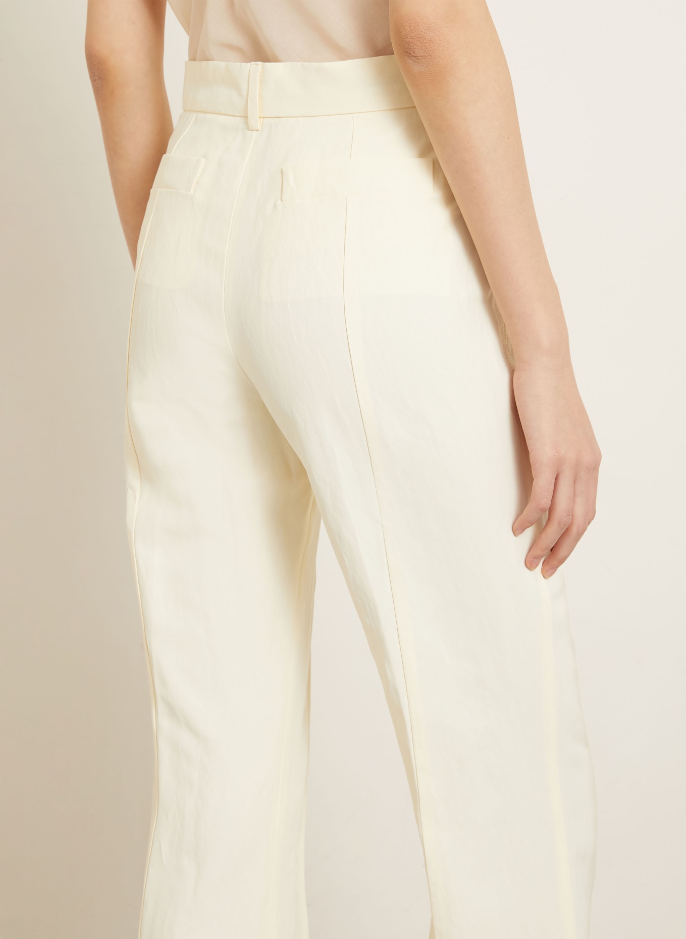 SPORTMAX Bootcut-broek FRAGOLA: CRÈME