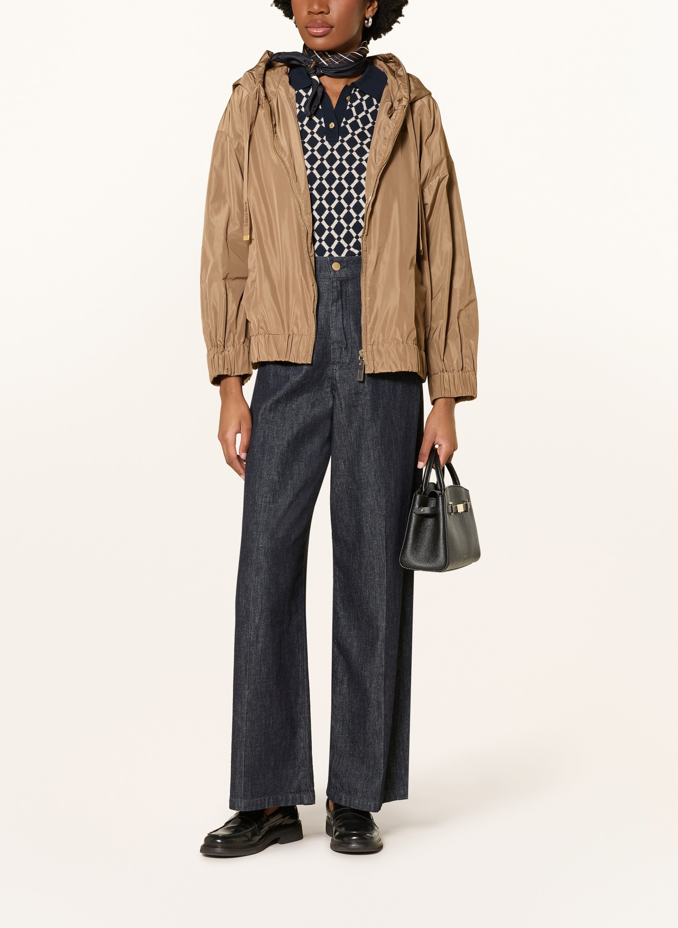 S Max Mara Blouson CAMMEO: TAUPE
