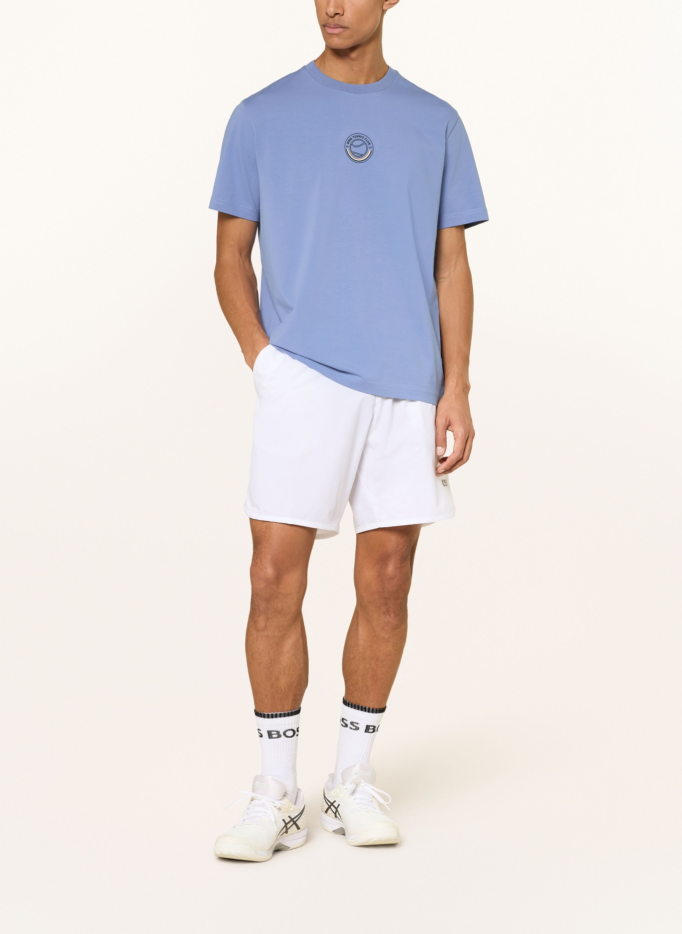 BOSS T-shirt: LIGHT BLUE