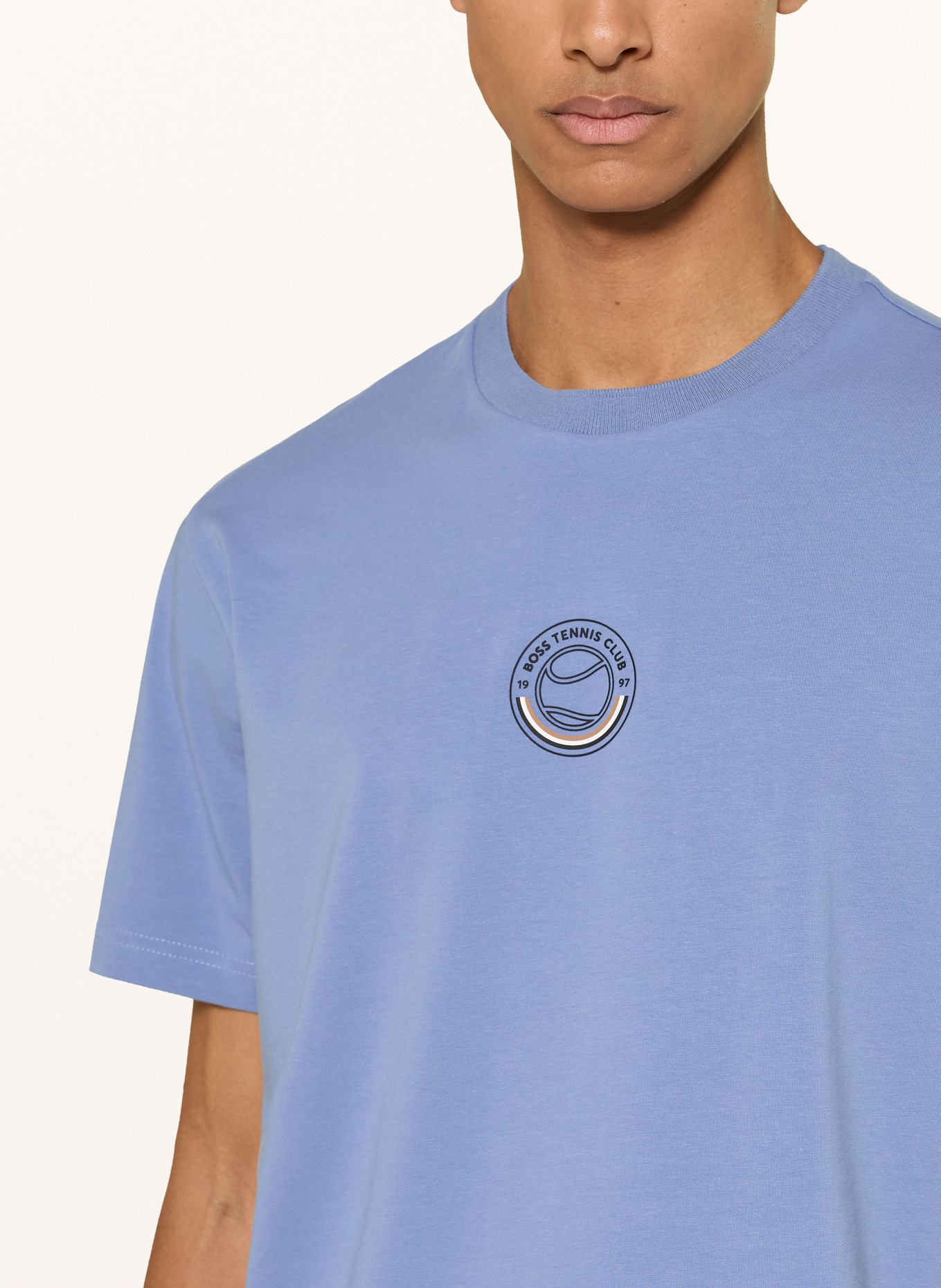 BOSS T-shirt: LIGHT BLUE