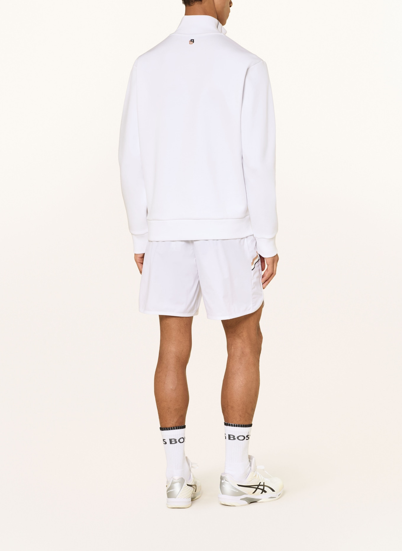 BOSS Sweatshirt: WHITE