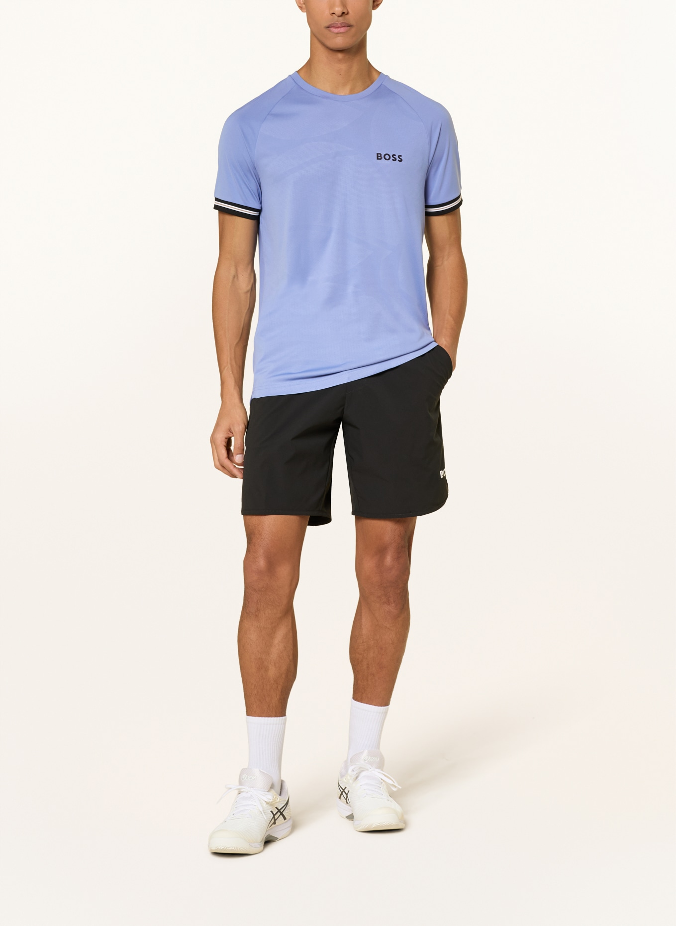 BOSS Funktionsshirt ACTIVE: BLAU