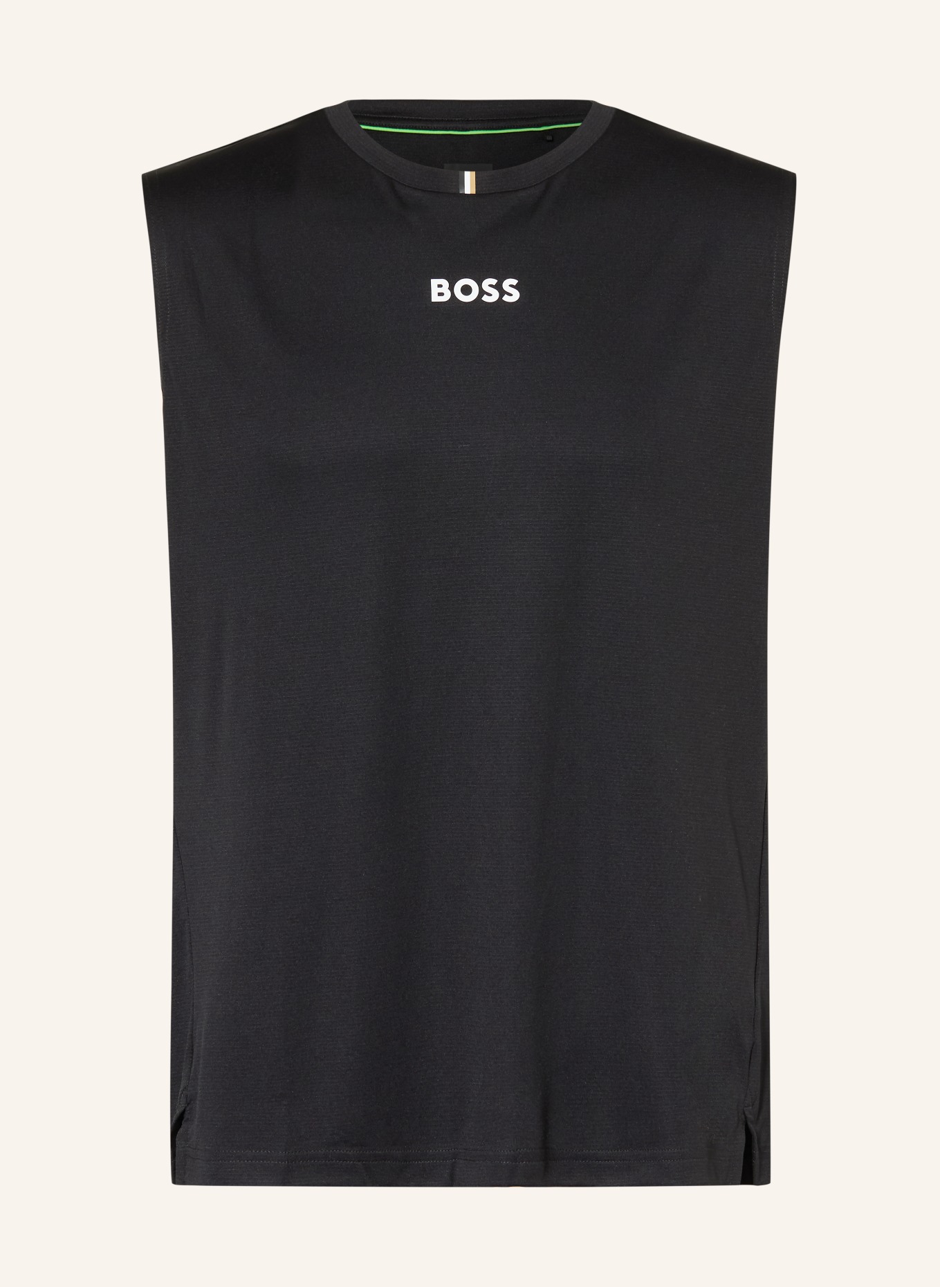 BOSS SERVE Tank Top: BLACK