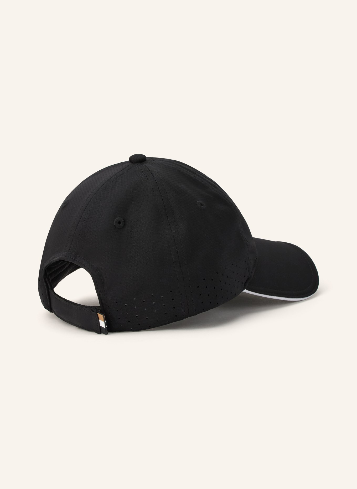 BOSS Cap LACH: ZWART / WIT