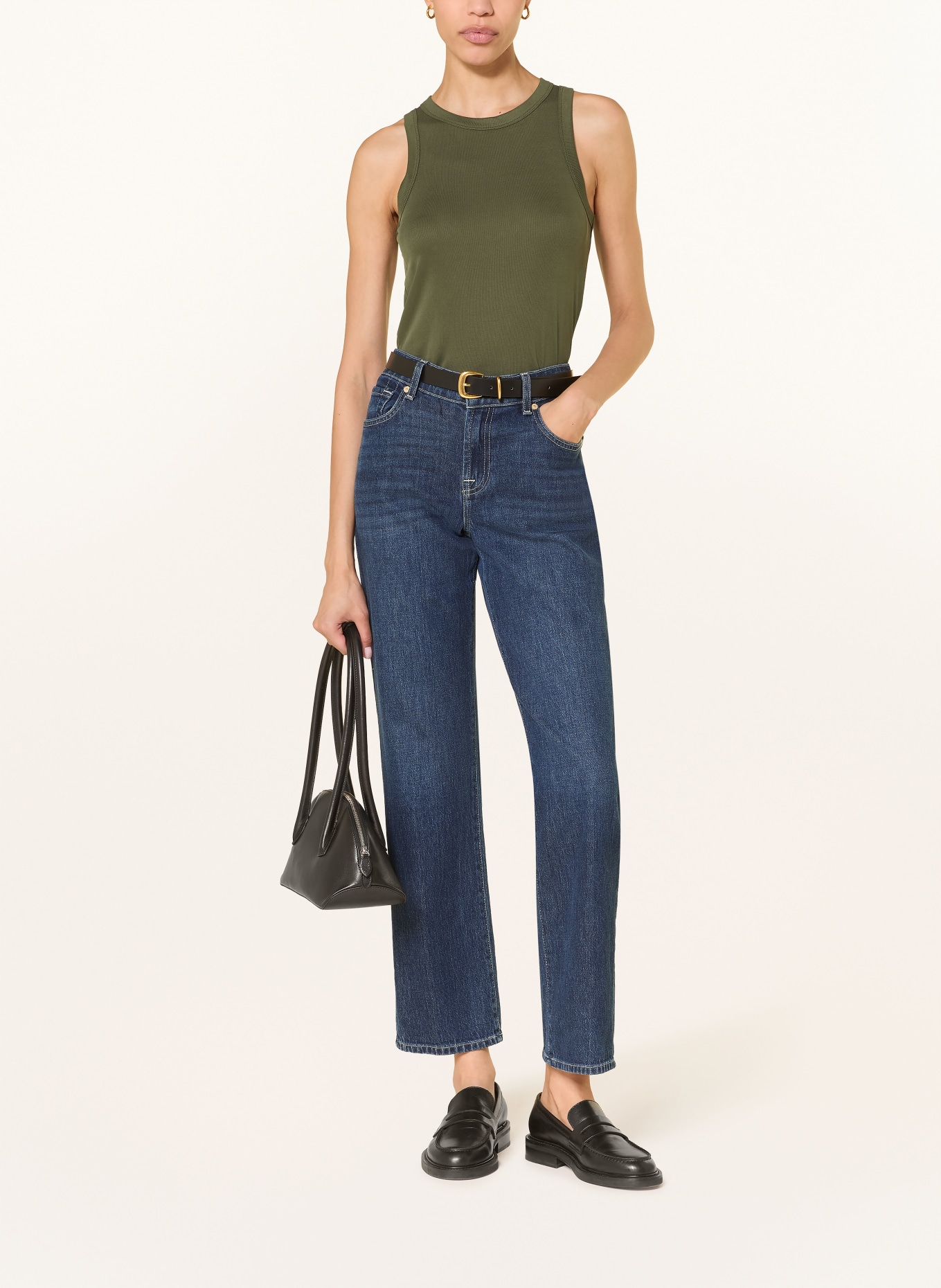 MM by Max Mara Top SETA: DUNKELGRÜN