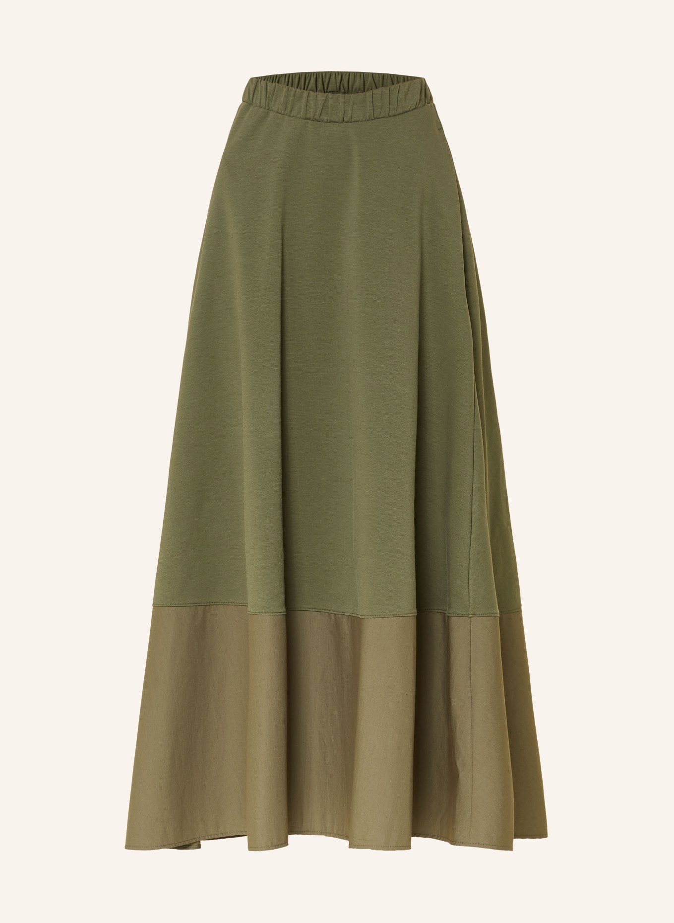 MM by Max Mara Jupe en jersey RIBES: OLIVE