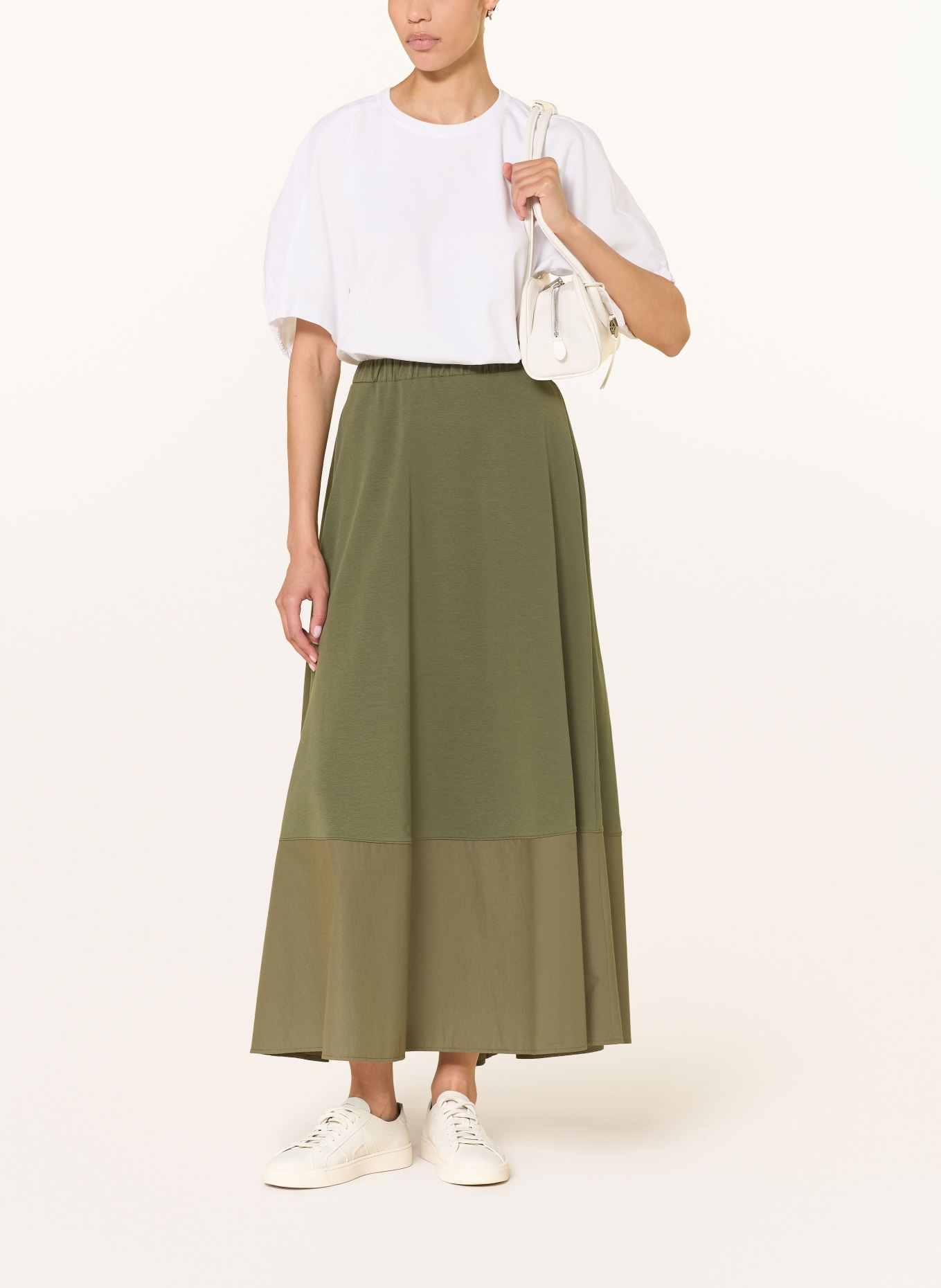 MM by Max Mara Jupe en jersey RIBES: OLIVE