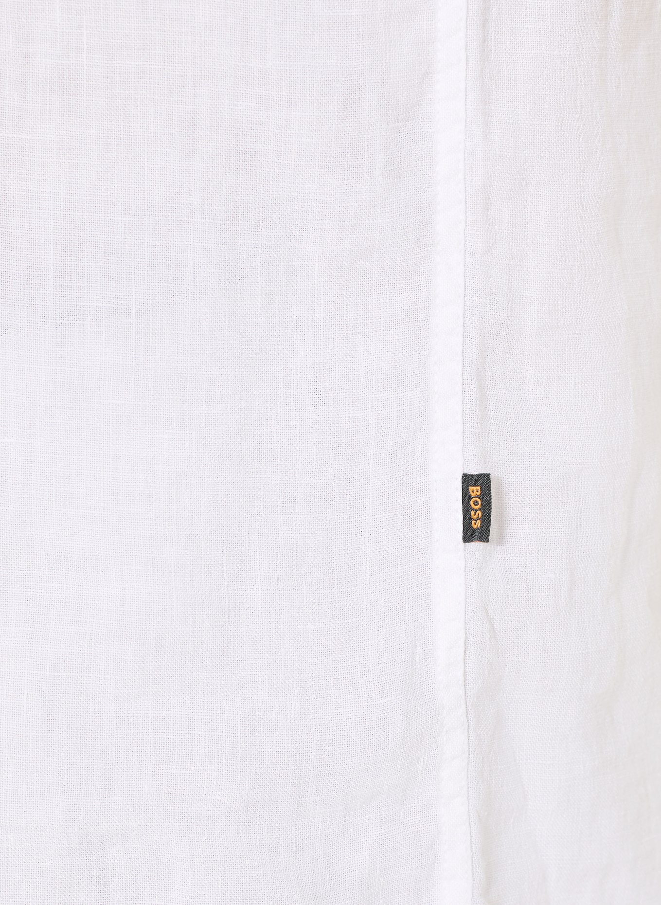 BOSS Linnen overhemd RELEGANT Regular Fit: WIT