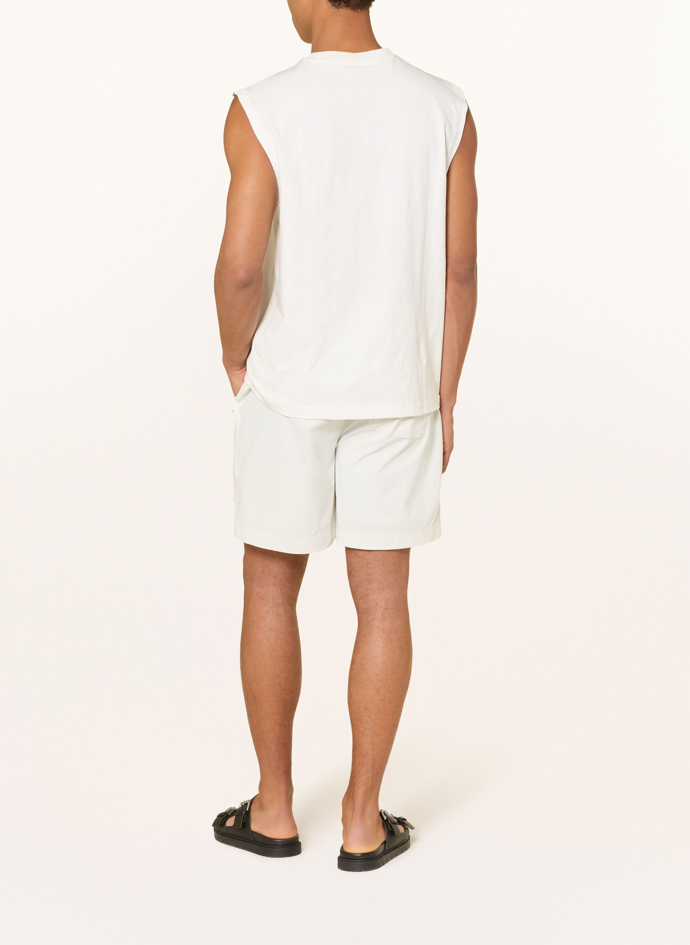 BOSS Shorts FISHER im Jogging-Stil Relaxed Fit: CREME