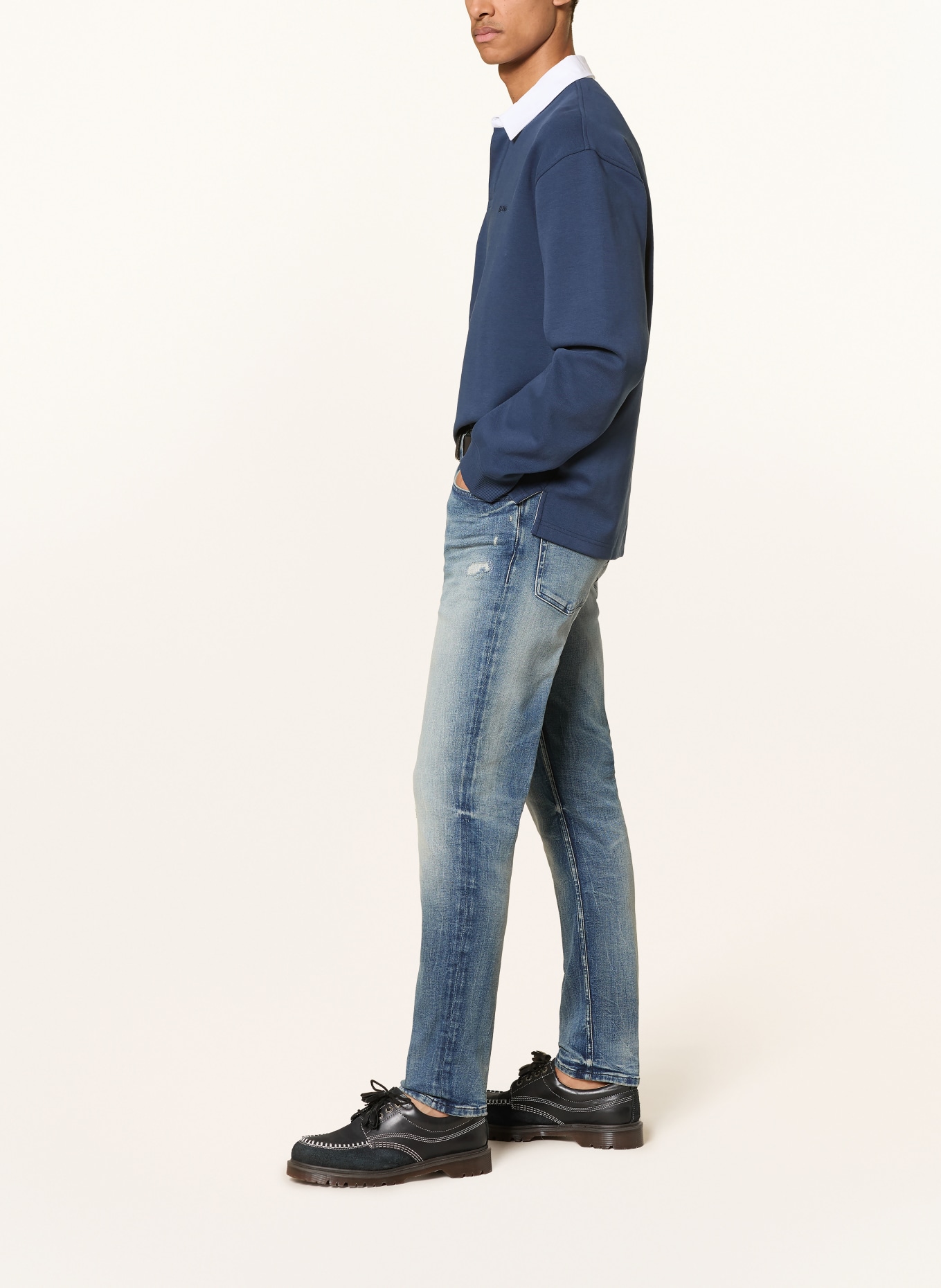 BOSS Jeans ONYX Slim Fit: 416 NAVY