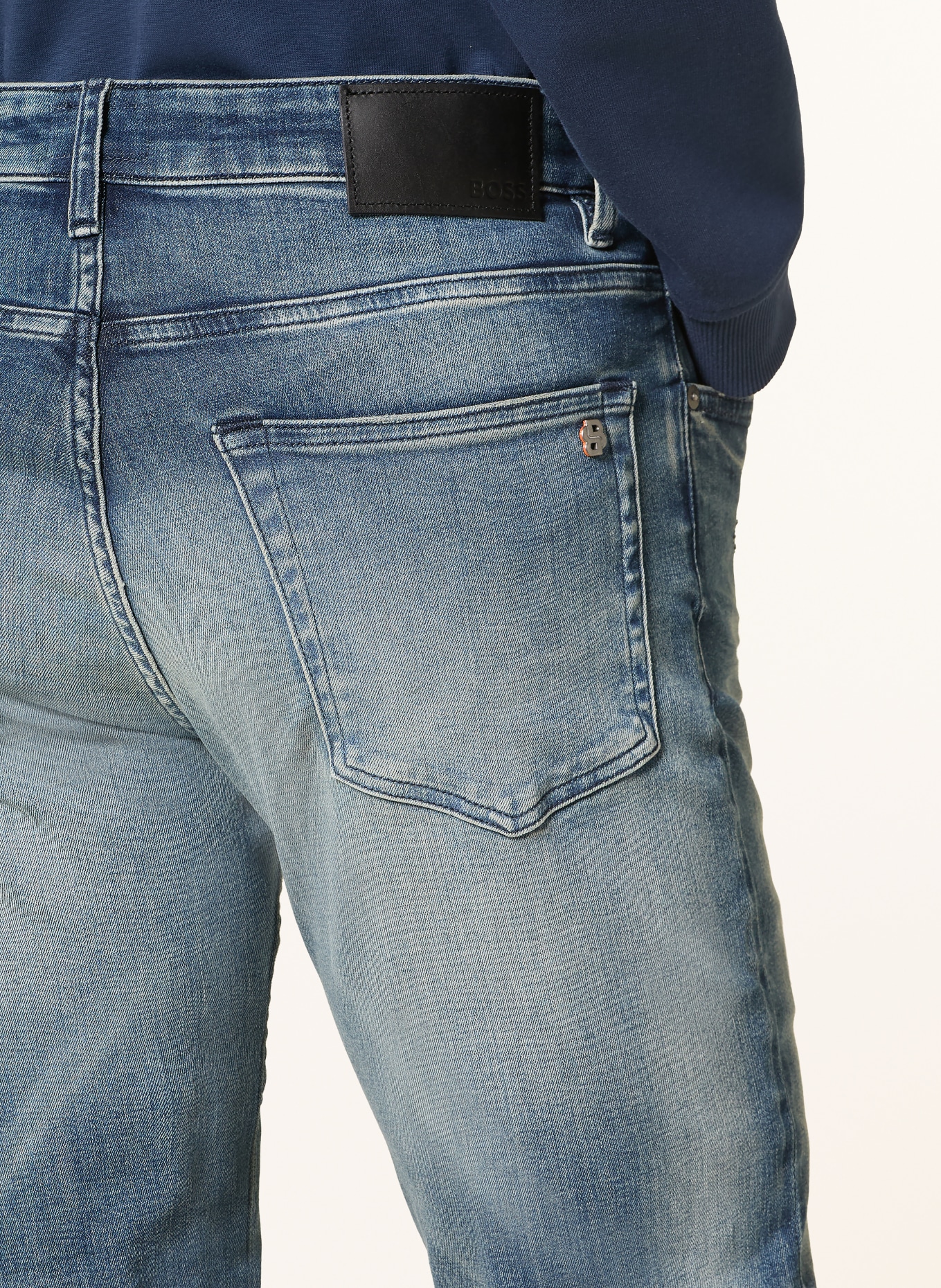 BOSS Jeans ONYX Slim Fit: 416 NAVY