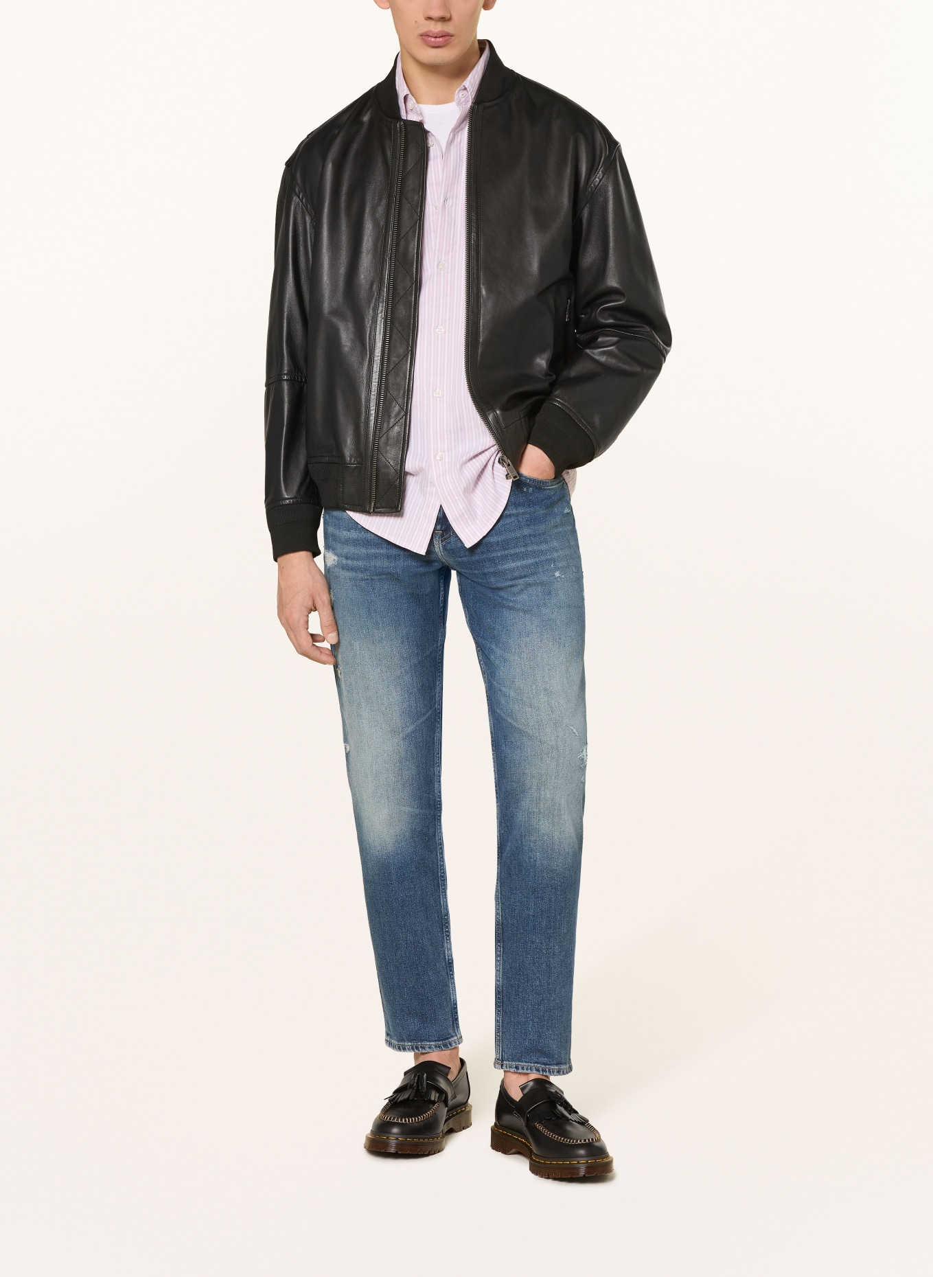 BOSS Jeans RE.MAINE Regular Fit: 417 NAVY