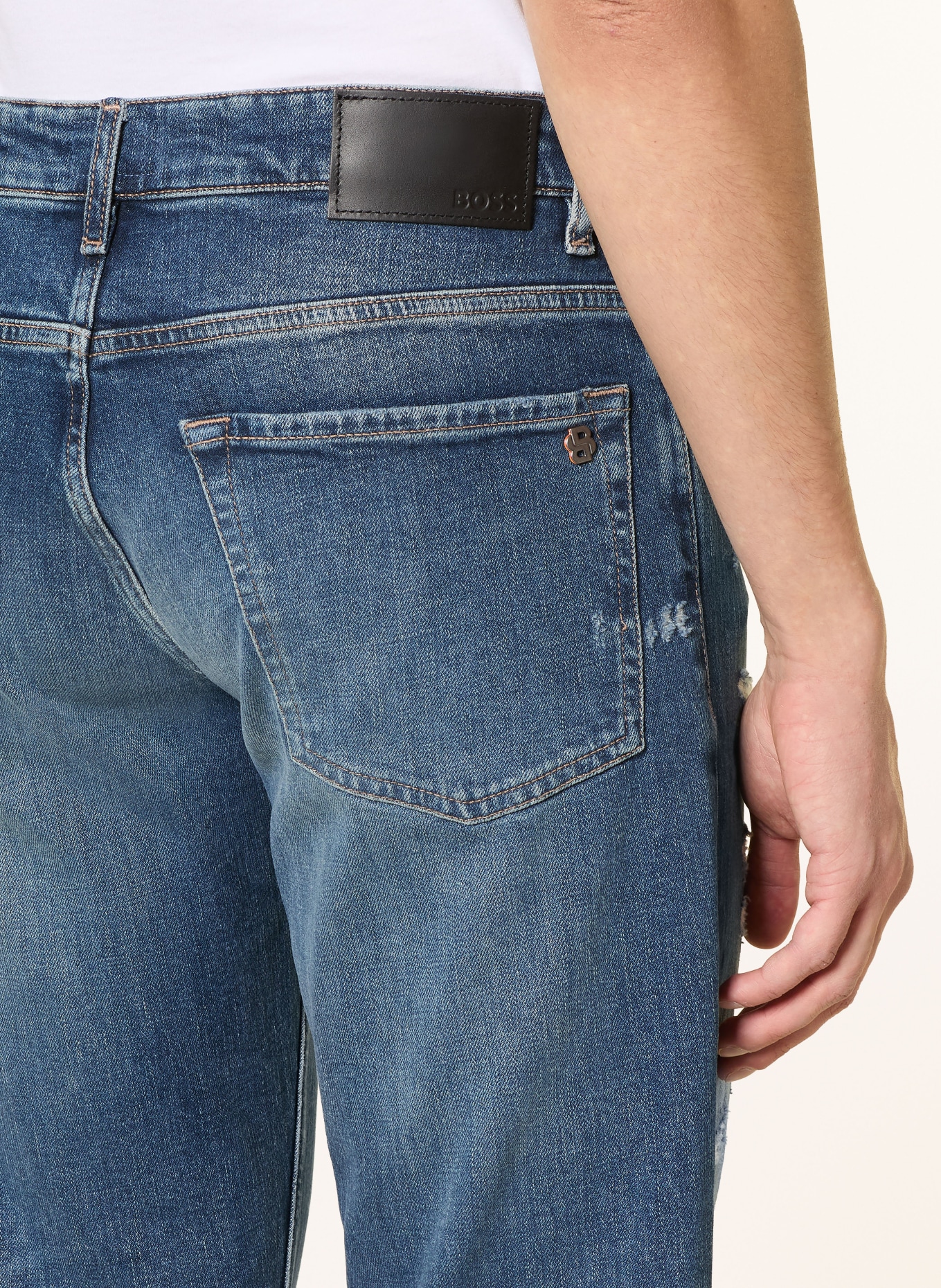 BOSS Jeans RE.MAINE Regular Fit: 417 NAVY