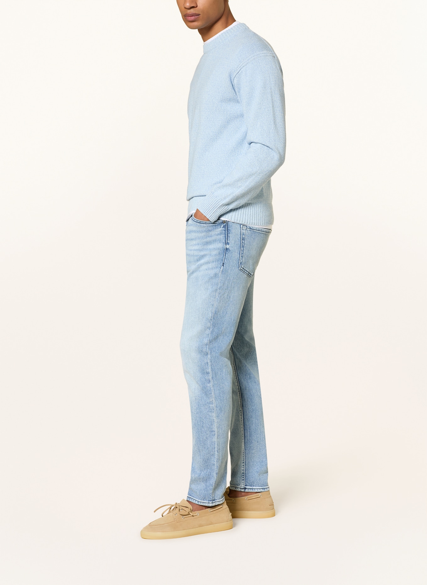 BOSS Jean ONYX coupe droite: 431 BRIGHT BLUE