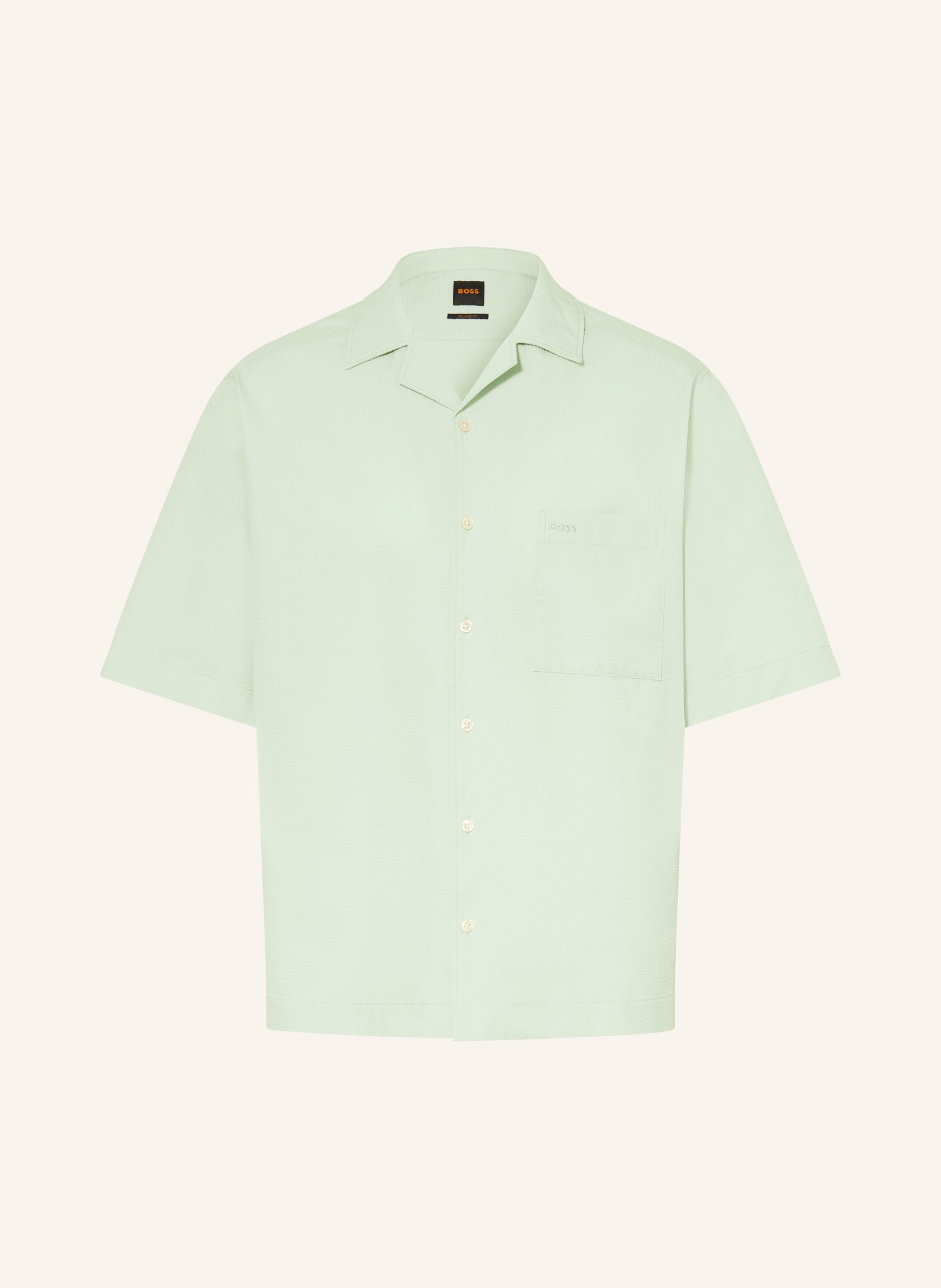 BOSS Resorthemd LAPISY Regular Fit: MINT
