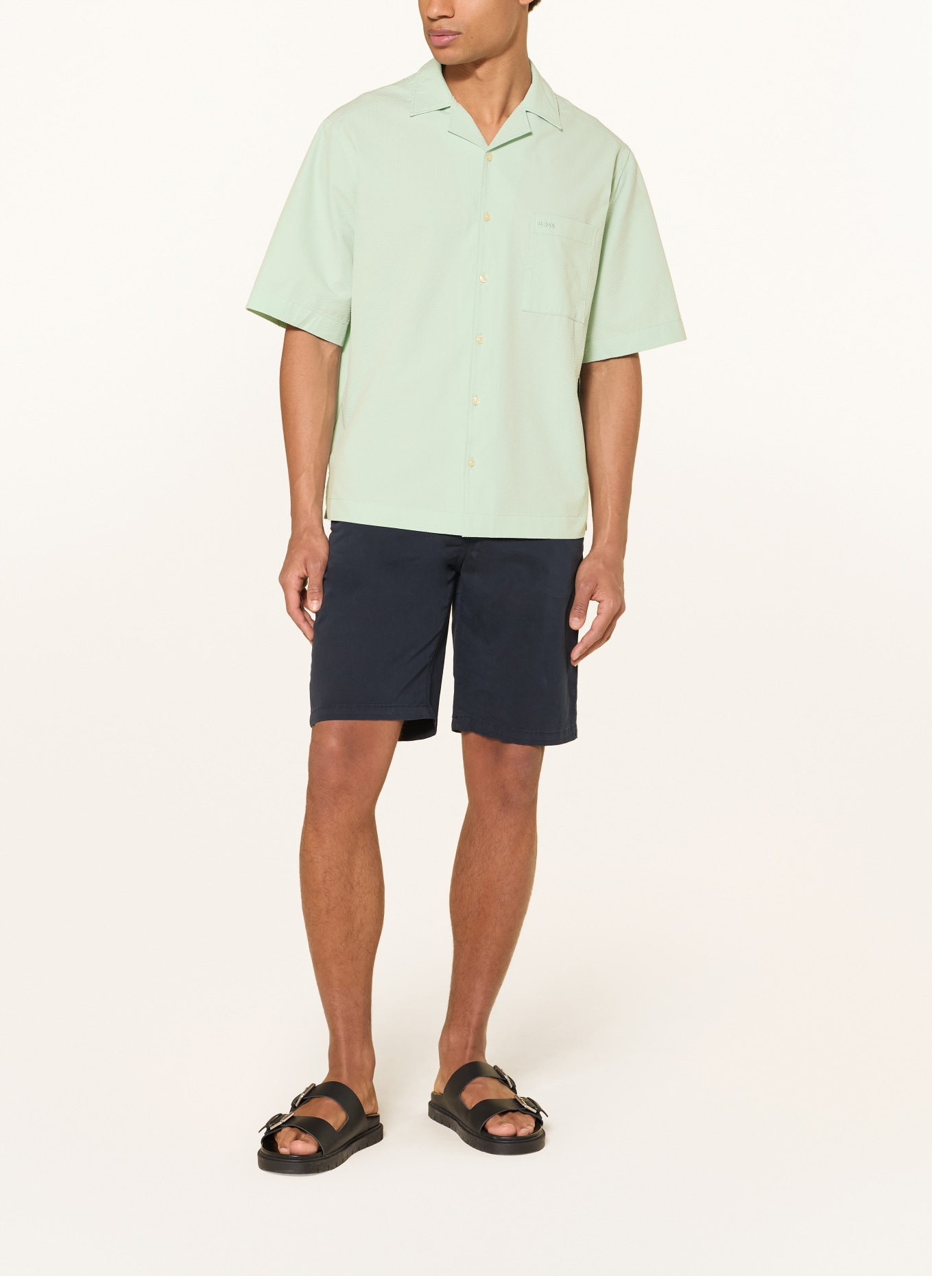 BOSS Resorthemd LAPISY Regular Fit: MINT