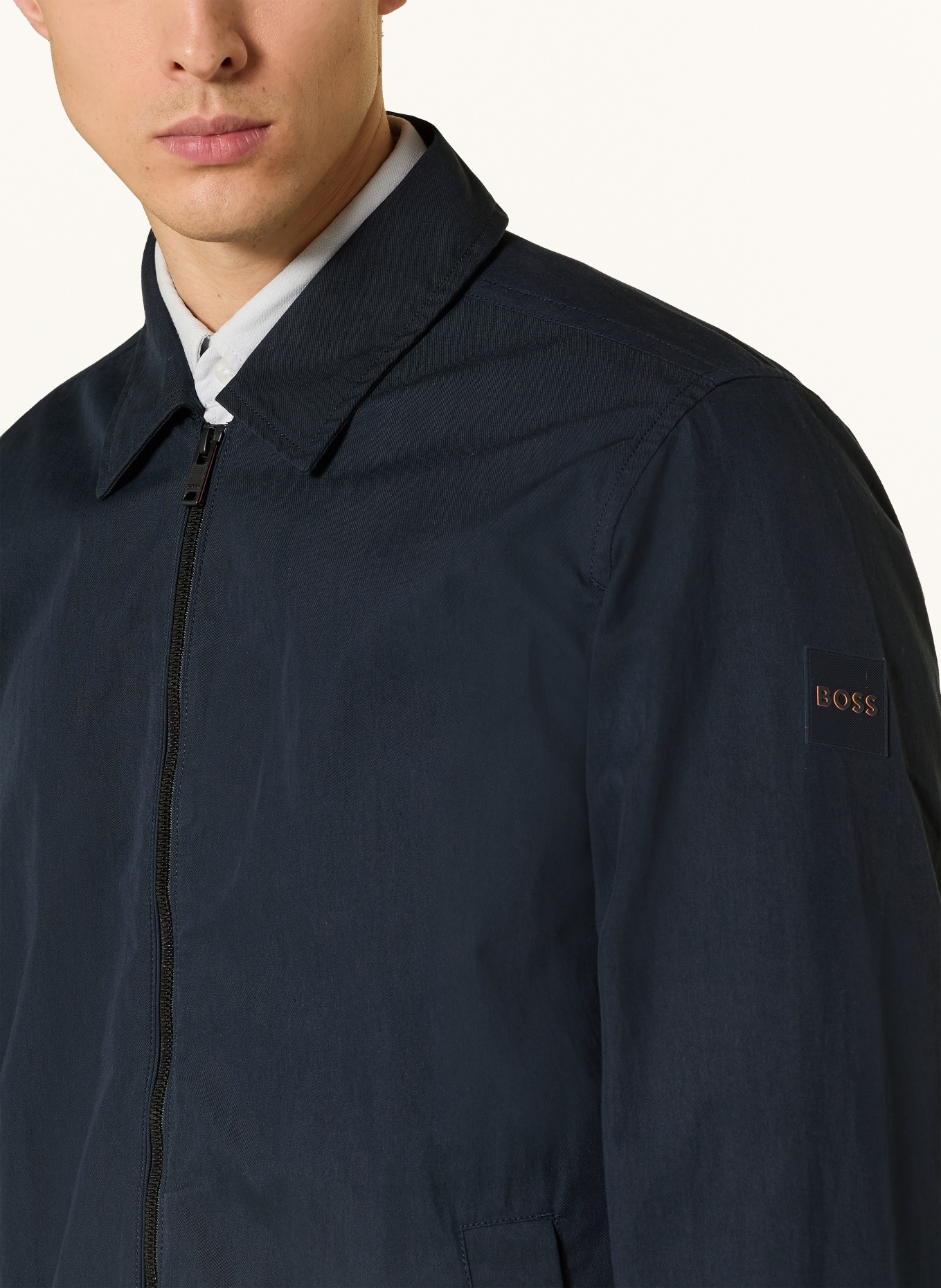 BOSS Kurtka LOPPO: GRANATOWY