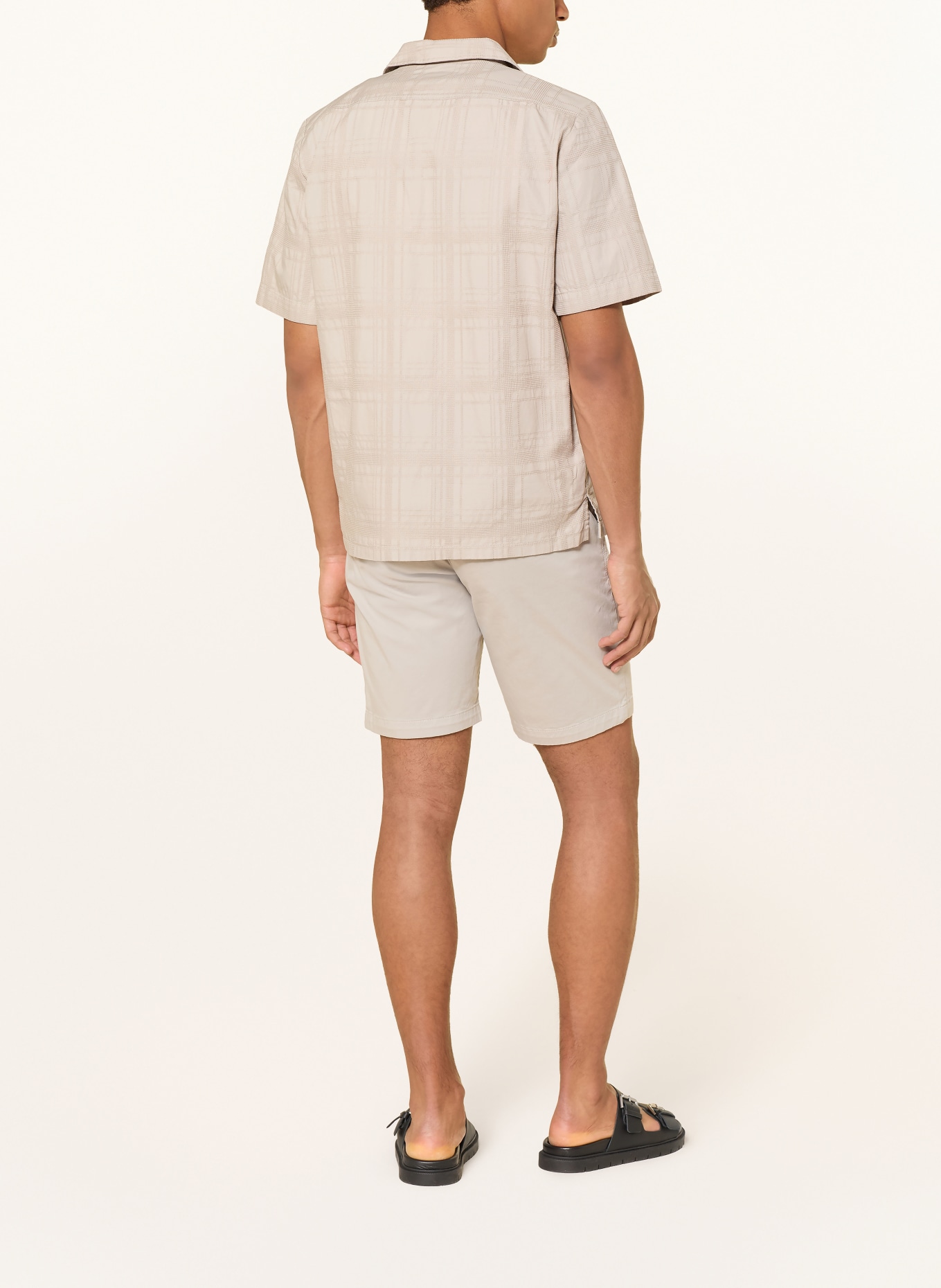 BOSS Resorthemd RAYER Regular Fit: LICHTGRIJS