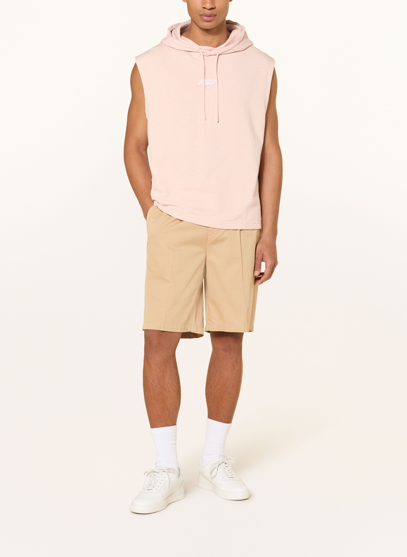 BOSS Sweat-vest SURFHOOD: ROSÉ