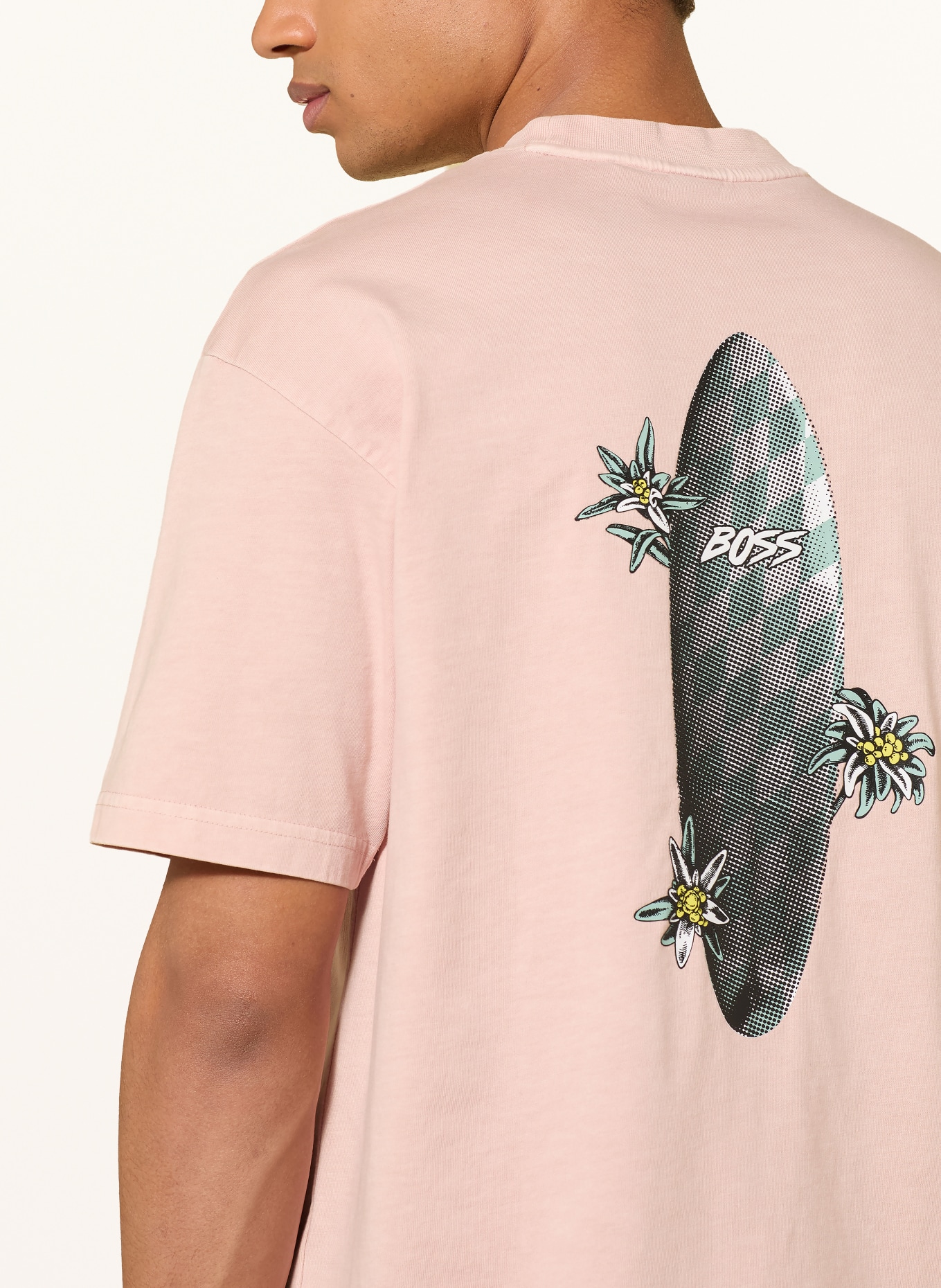 BOSS T-shirt: ROSÉ
