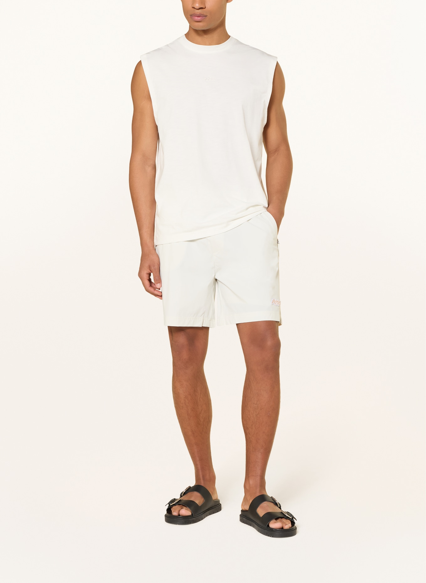 BOSS Tanktop SURF: CRÈME