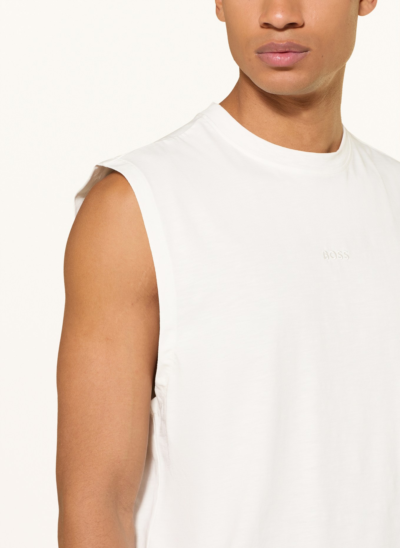 BOSS Tanktop SURF: CRÈME