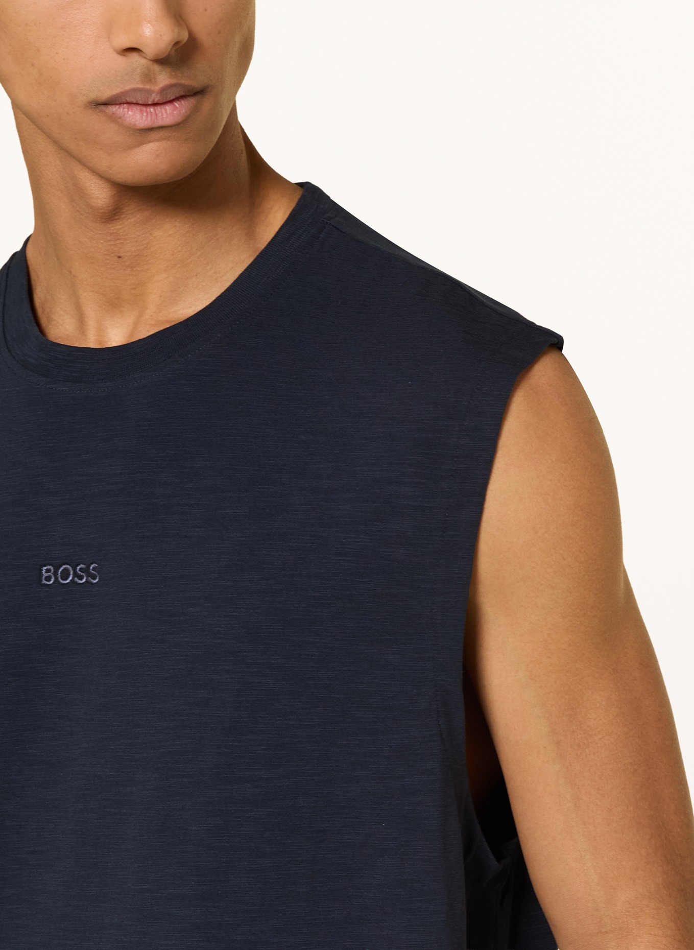 BOSS Tanktop SURF: DUNKELBLAU