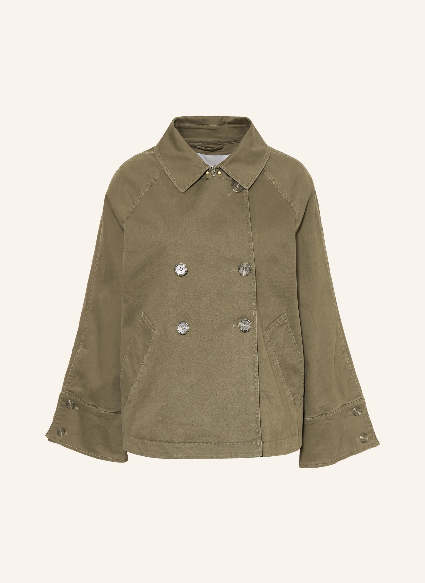 IQ STUDIO Trench-Jacke: KHAKI