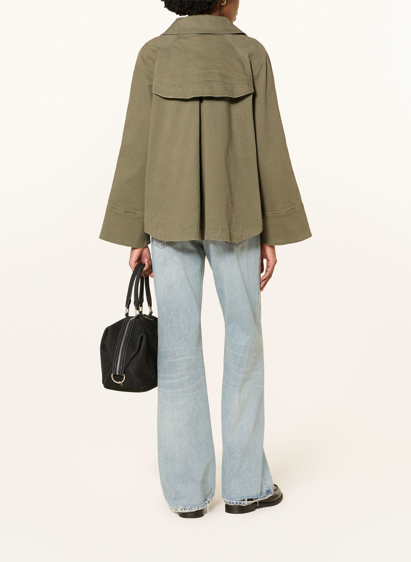 IQ STUDIO Trench-Jacke: KHAKI