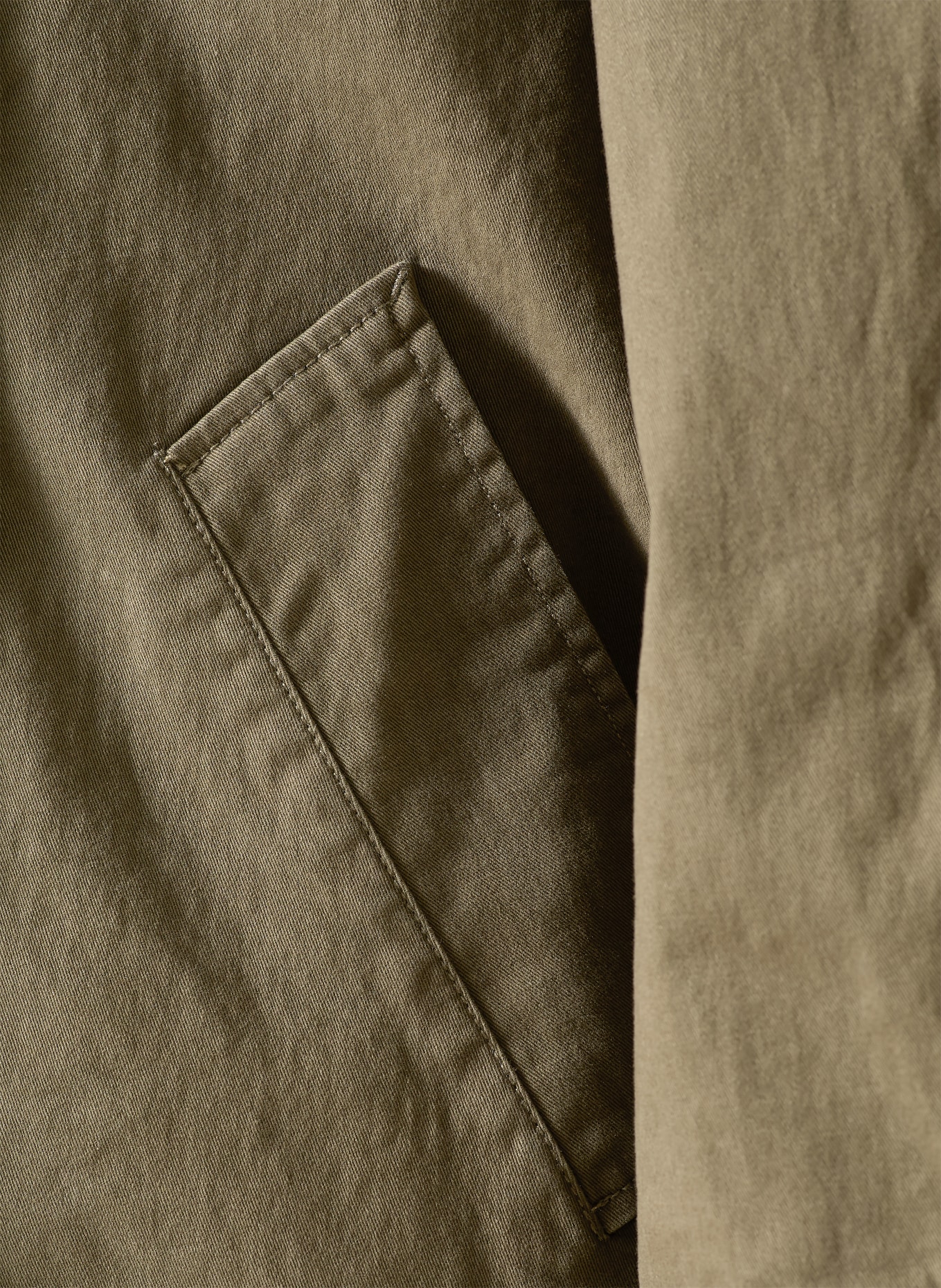 IQ STUDIO Trench-Jacke: KHAKI