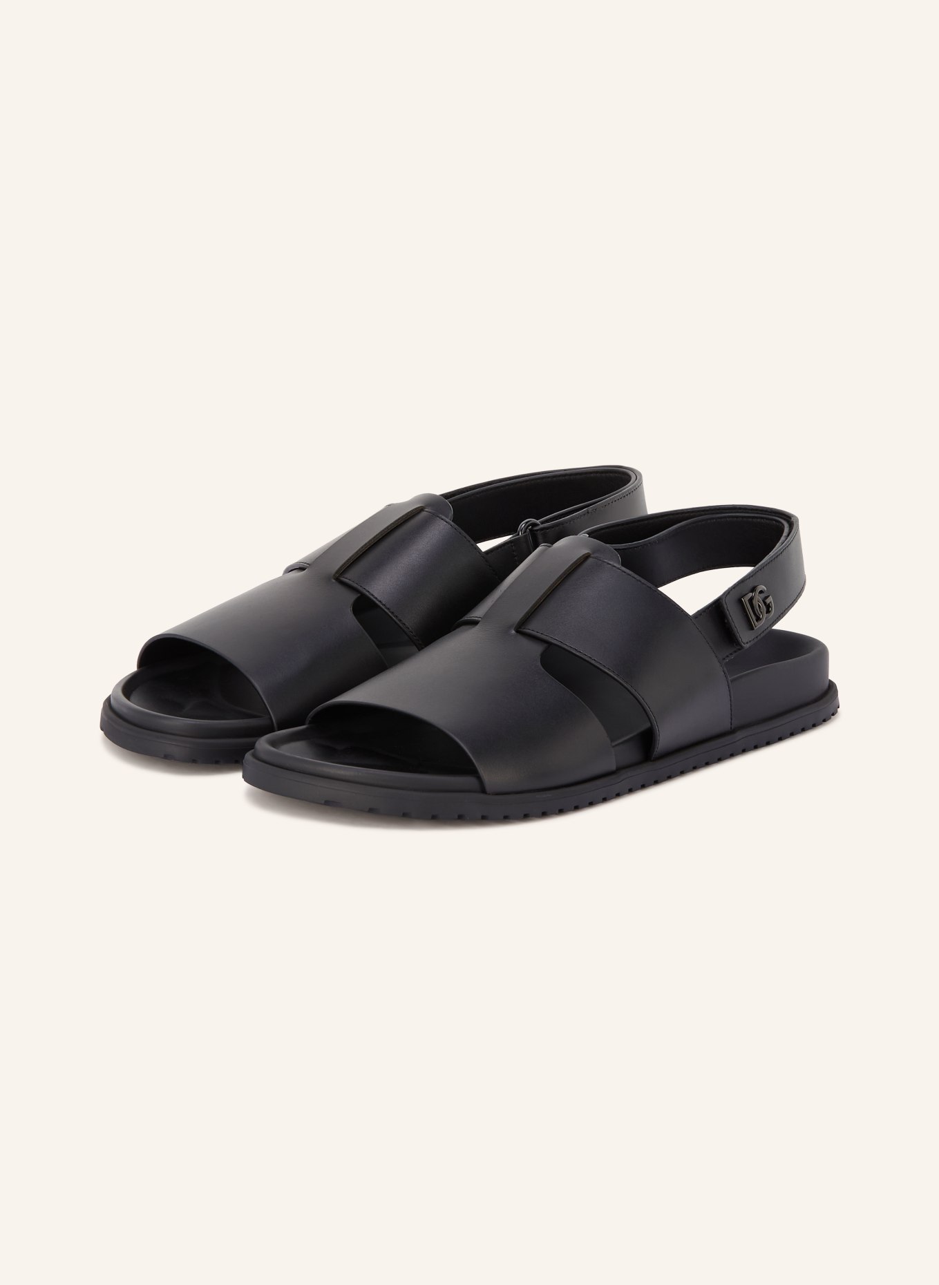 DOLCE & GABBANA Sandalen DG CASUAL: ZWART
