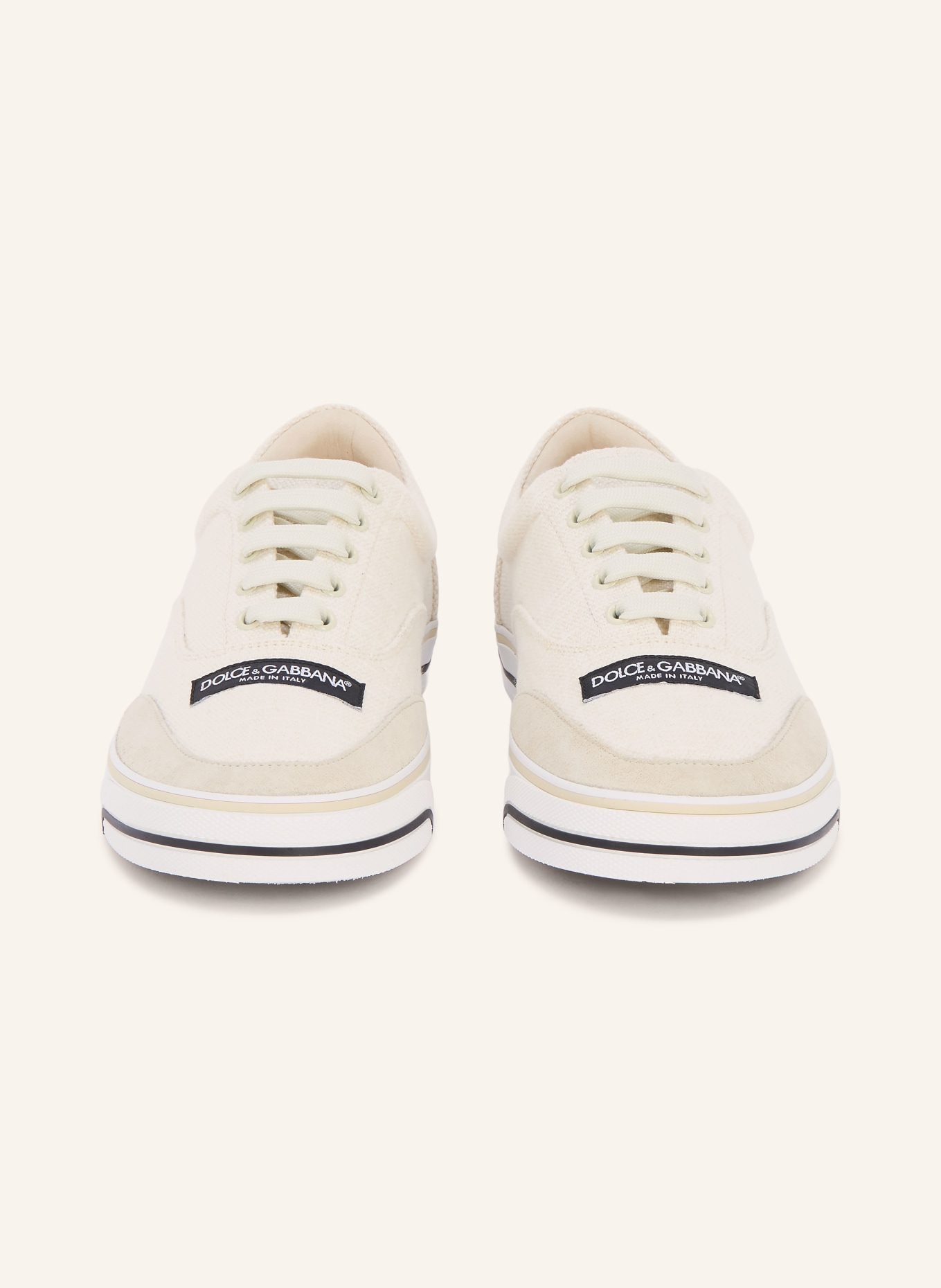 DOLCE & GABBANA Sneaker DG SAILING: CREME / BEIGE