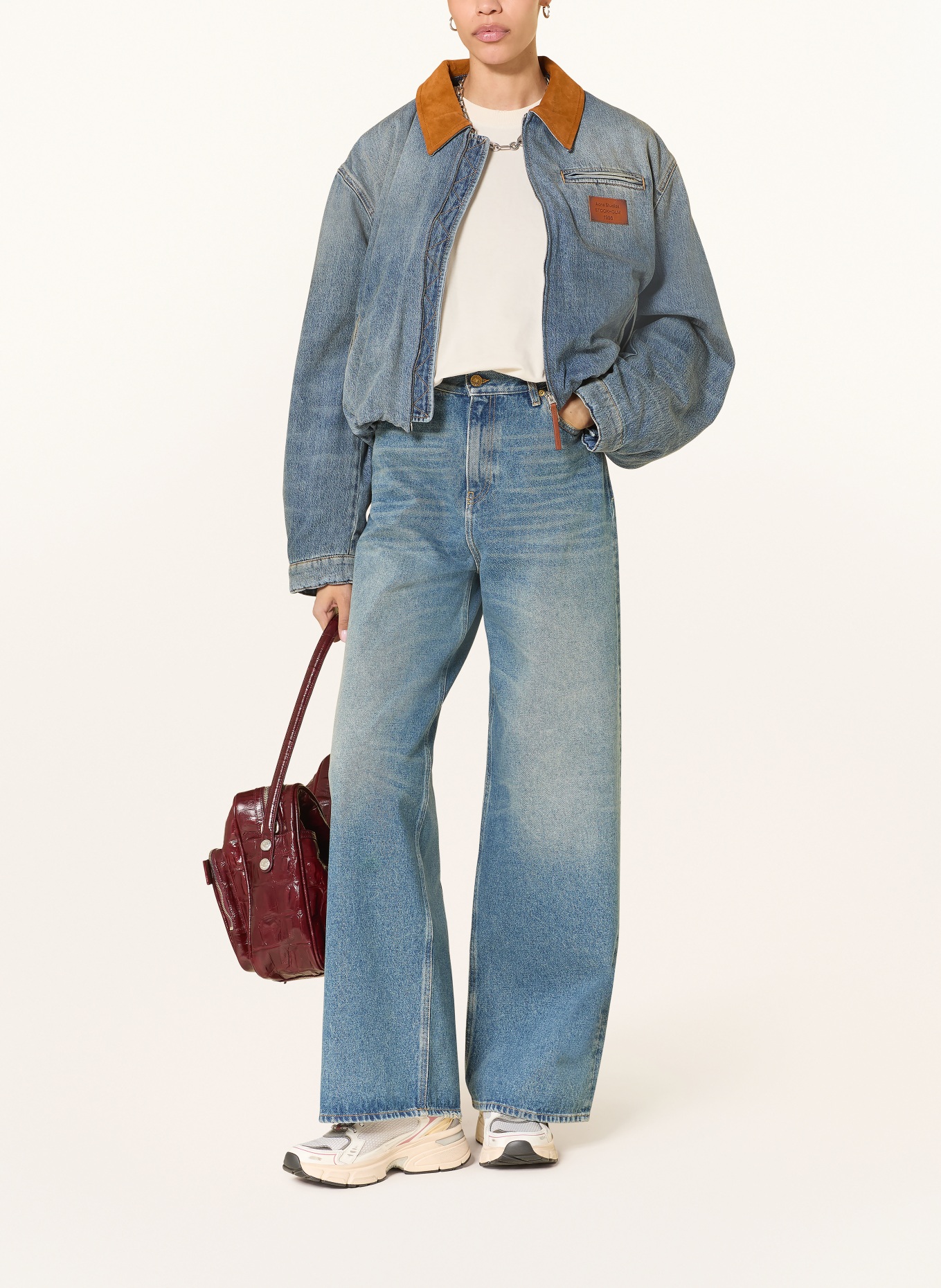 GOLDEN GOOSE T-Shirt: CREME