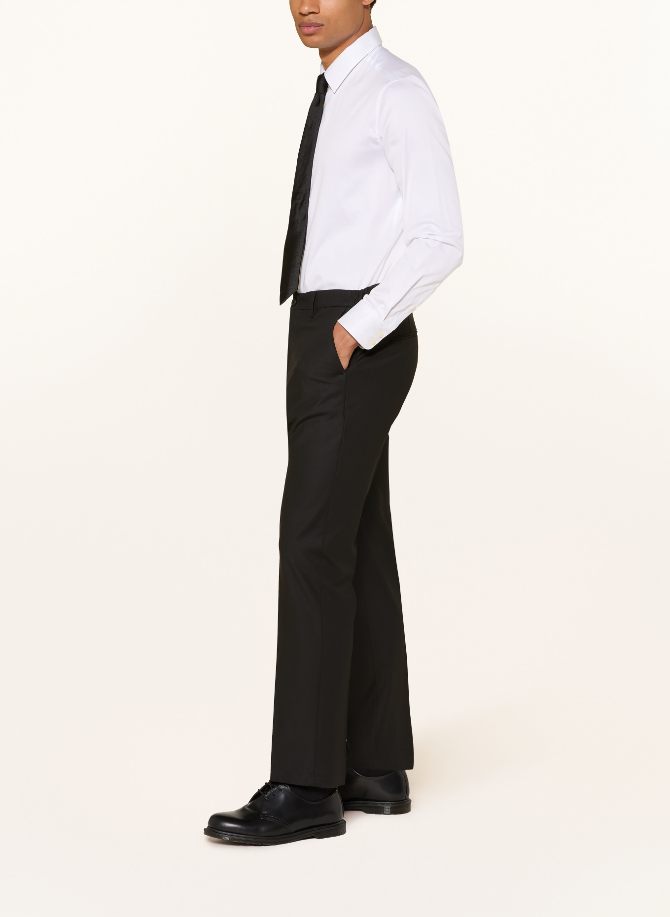 DRYKORN Anzughose AJEND Regular Fit: 1000 SCHWARZ