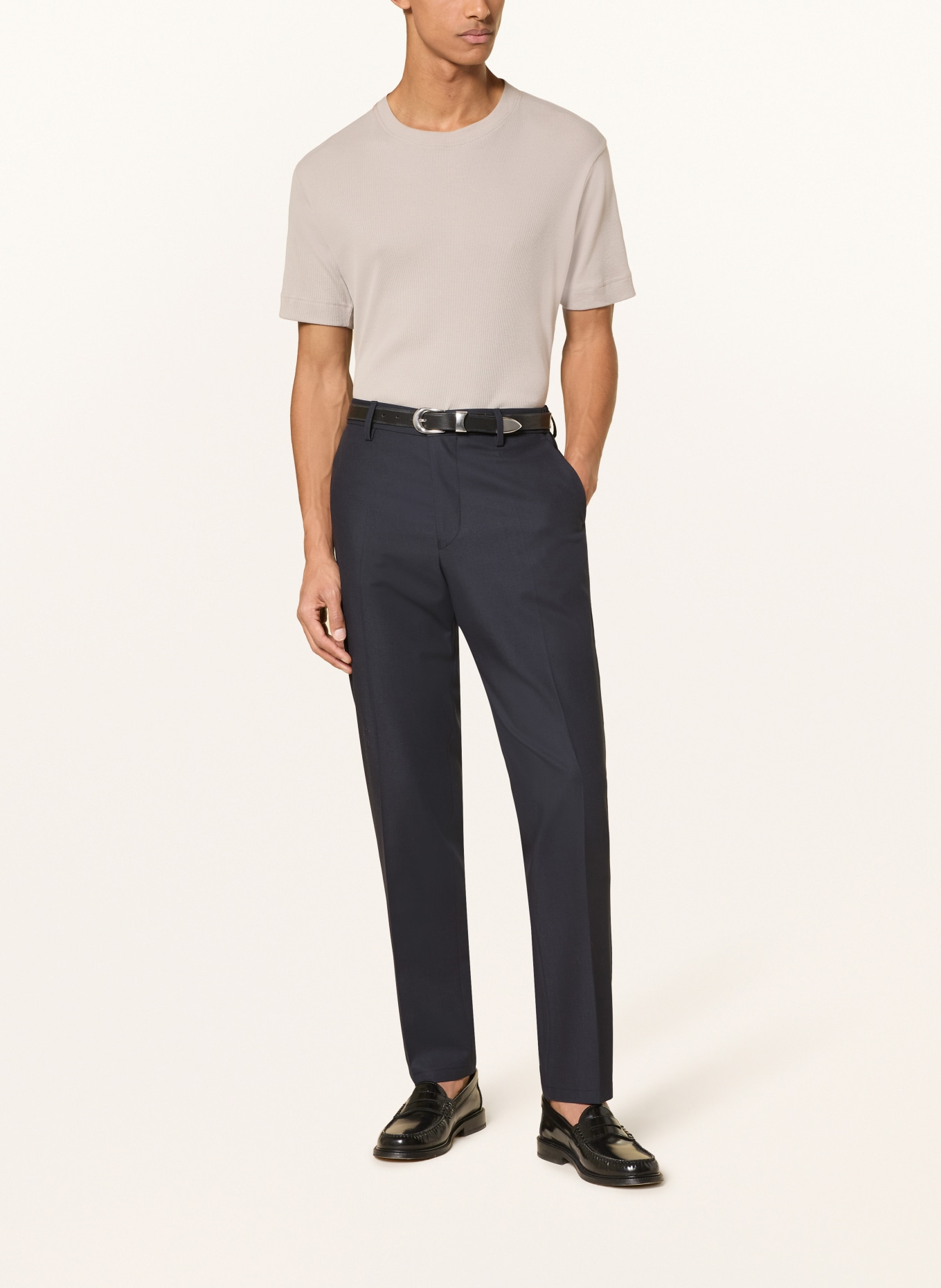 DRYKORN AJEND Regular Fit Suit Pants: 3000 blau