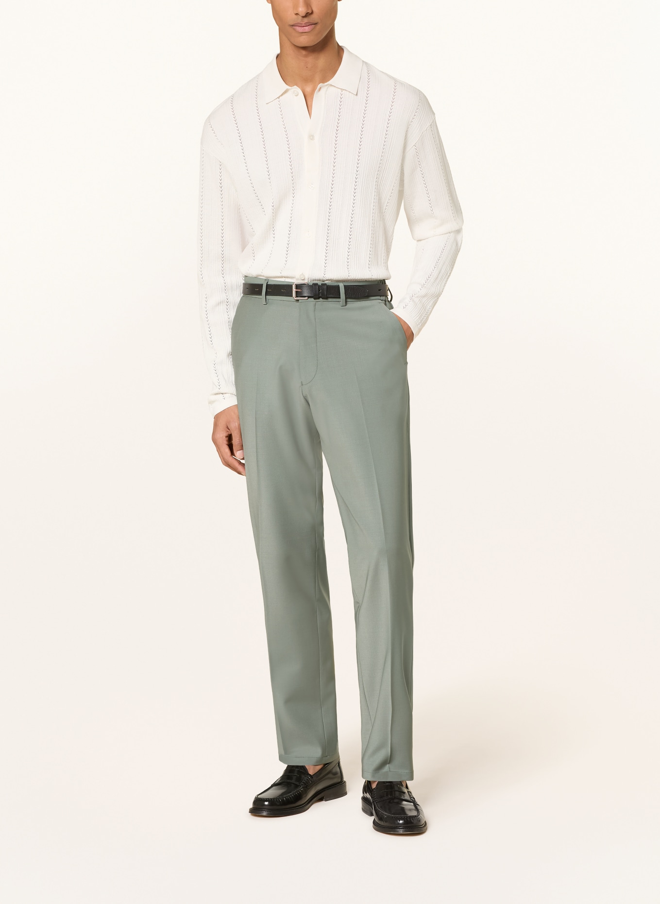 DRYKORN AJEND Regular Fit Suit Pants: 2214 grün