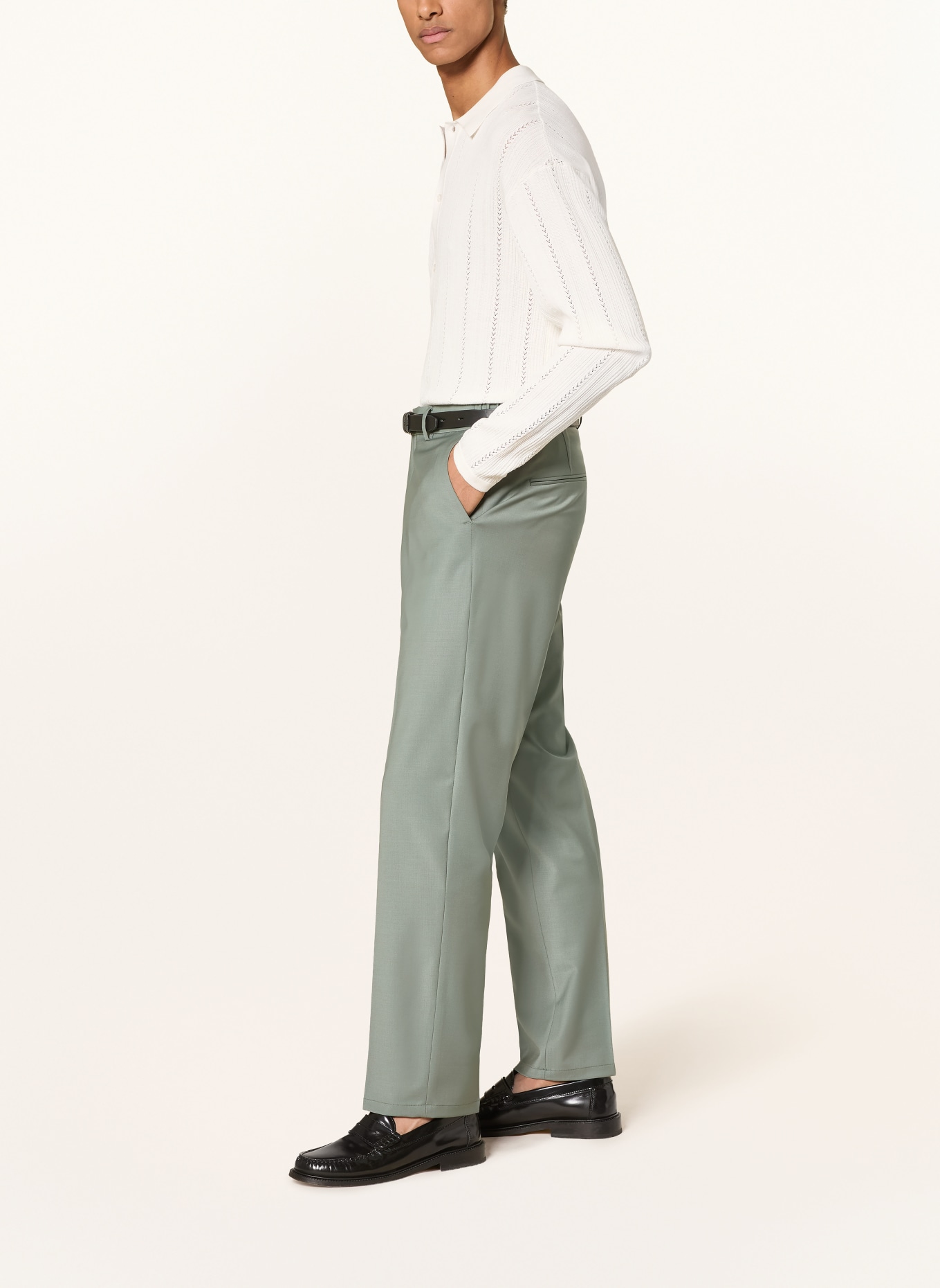 DRYKORN AJEND Regular Fit Suit Pants: 2214 grün