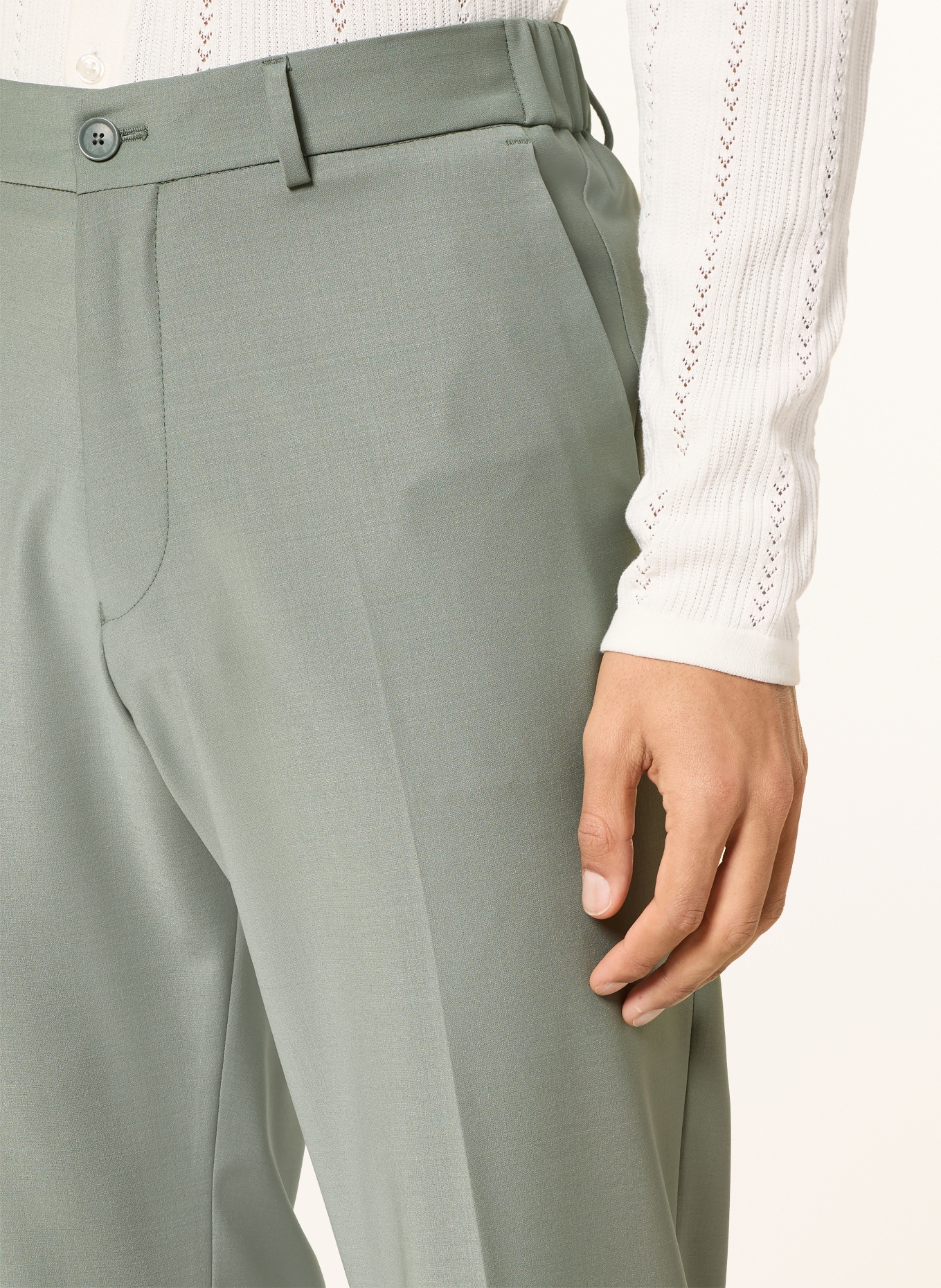 DRYKORN AJEND Regular Fit Suit Pants: 2214 grün